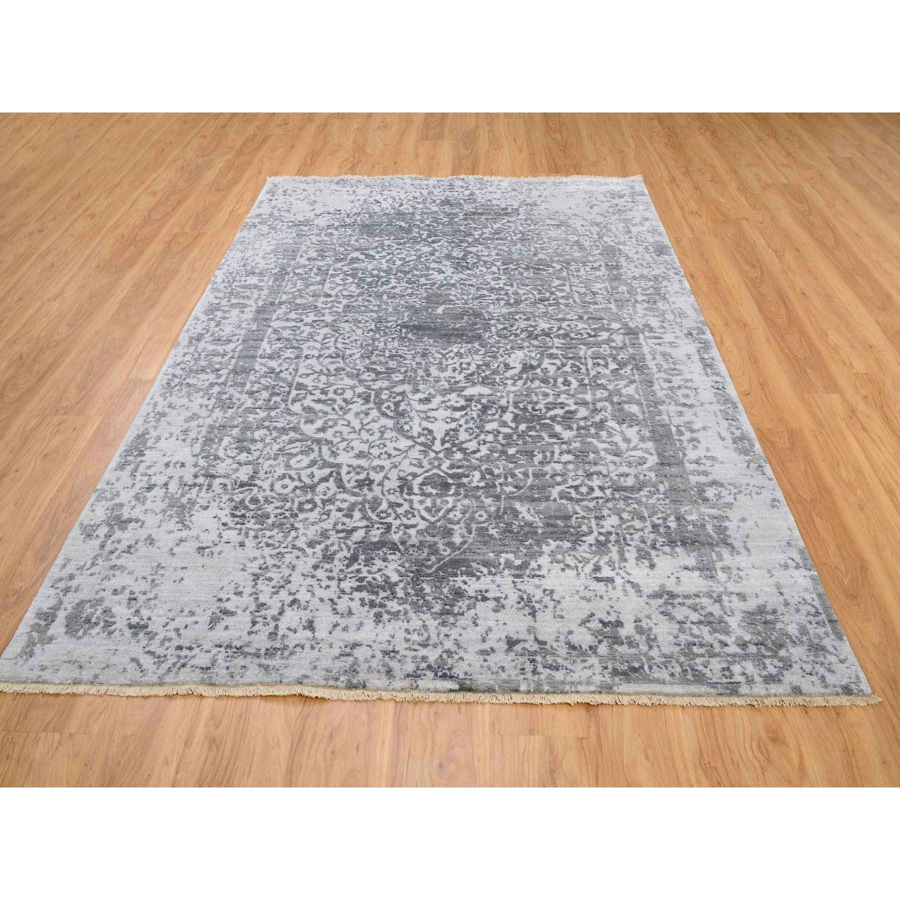 Transitional-Hand-Knotted-Rug-310470