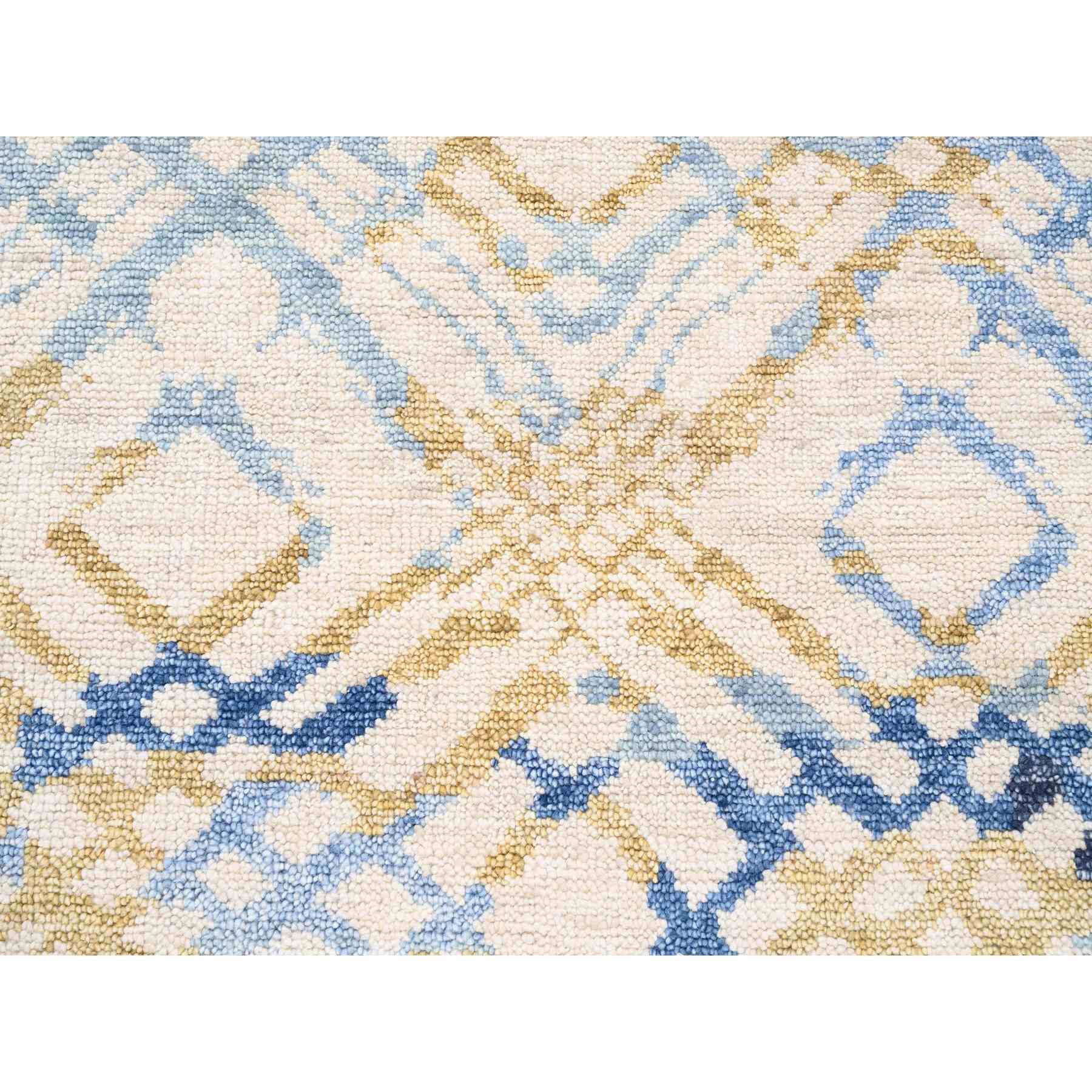 Tribal-Geometric-Hand-Knotted-Rug-311095
