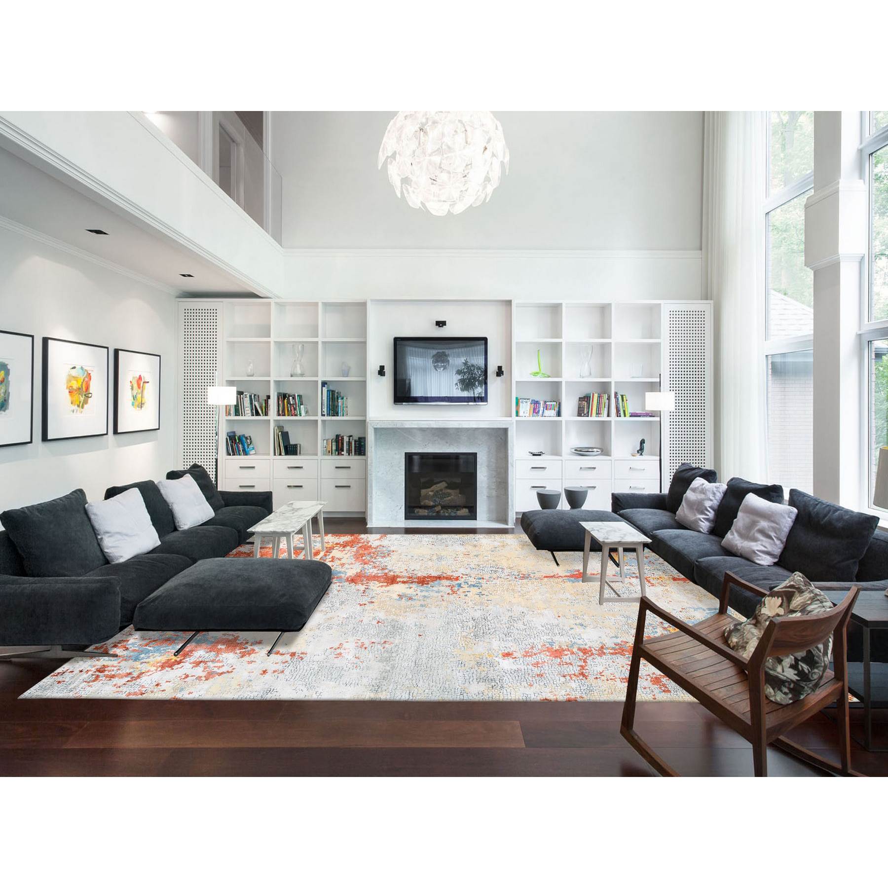 Modern-and-Contemporary-Hand-Knotted-Rug-313375