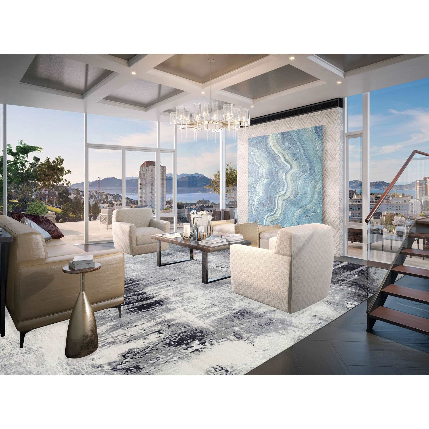 Modern-and-Contemporary-Hand-Knotted-Rug-314350