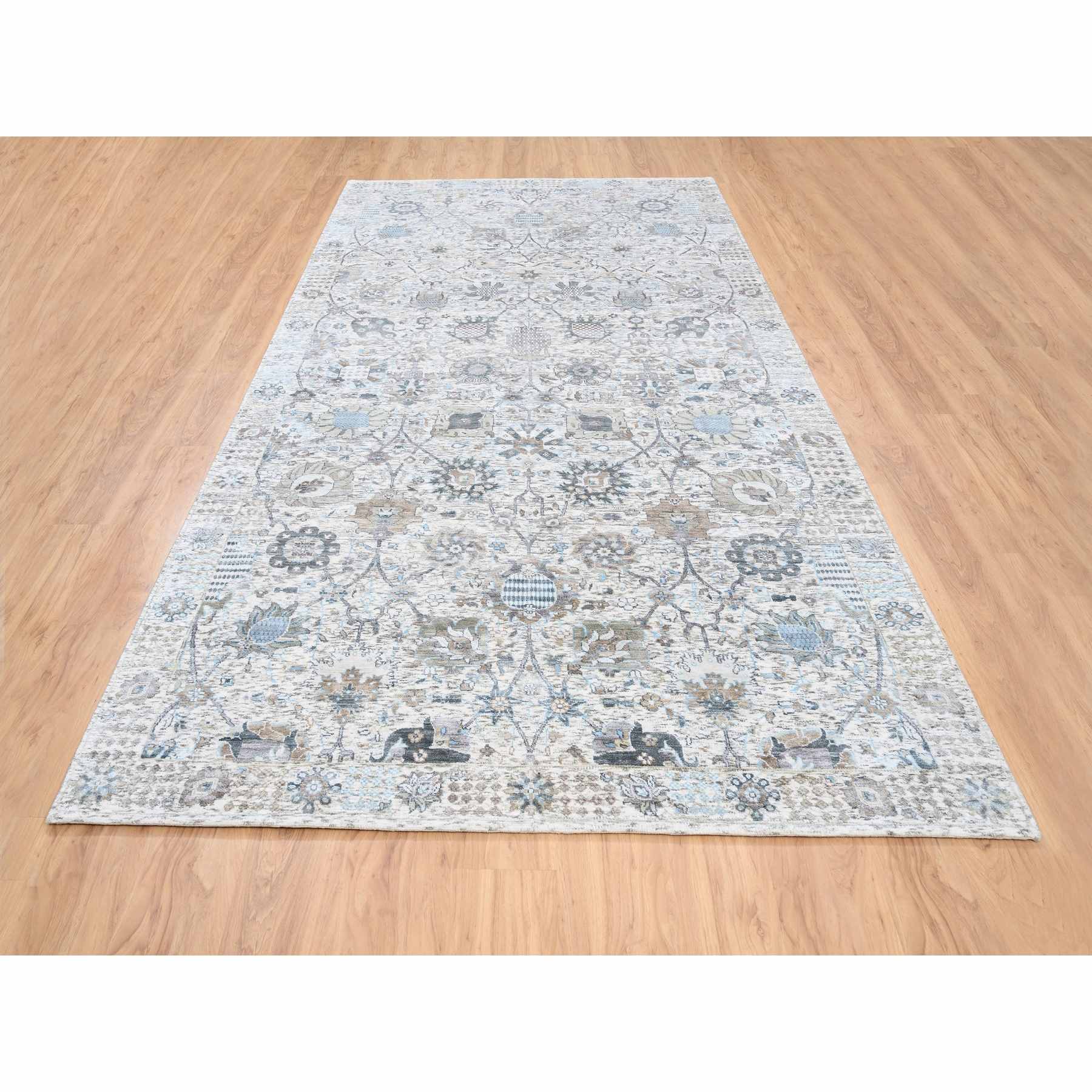 Transitional-Hand-Knotted-Rug-316250