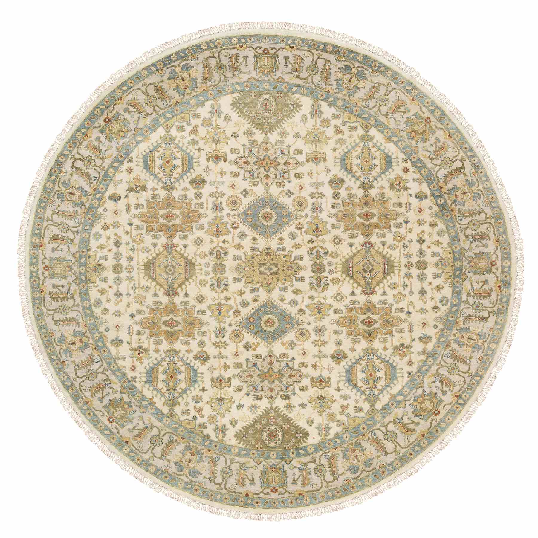 Heriz-Hand-Knotted-Rug-318155