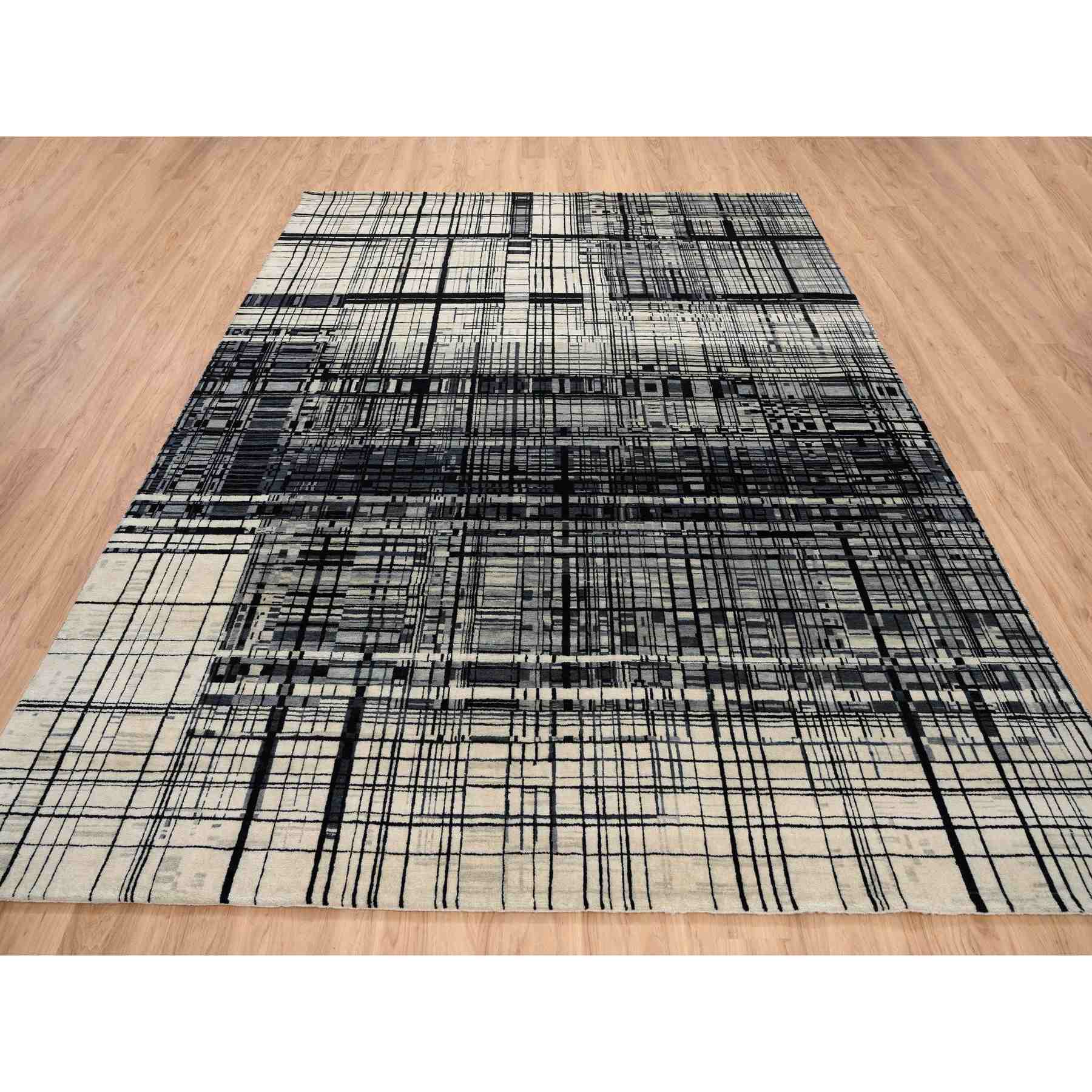 Modern-and-Contemporary-Hand-Knotted-Rug-318510