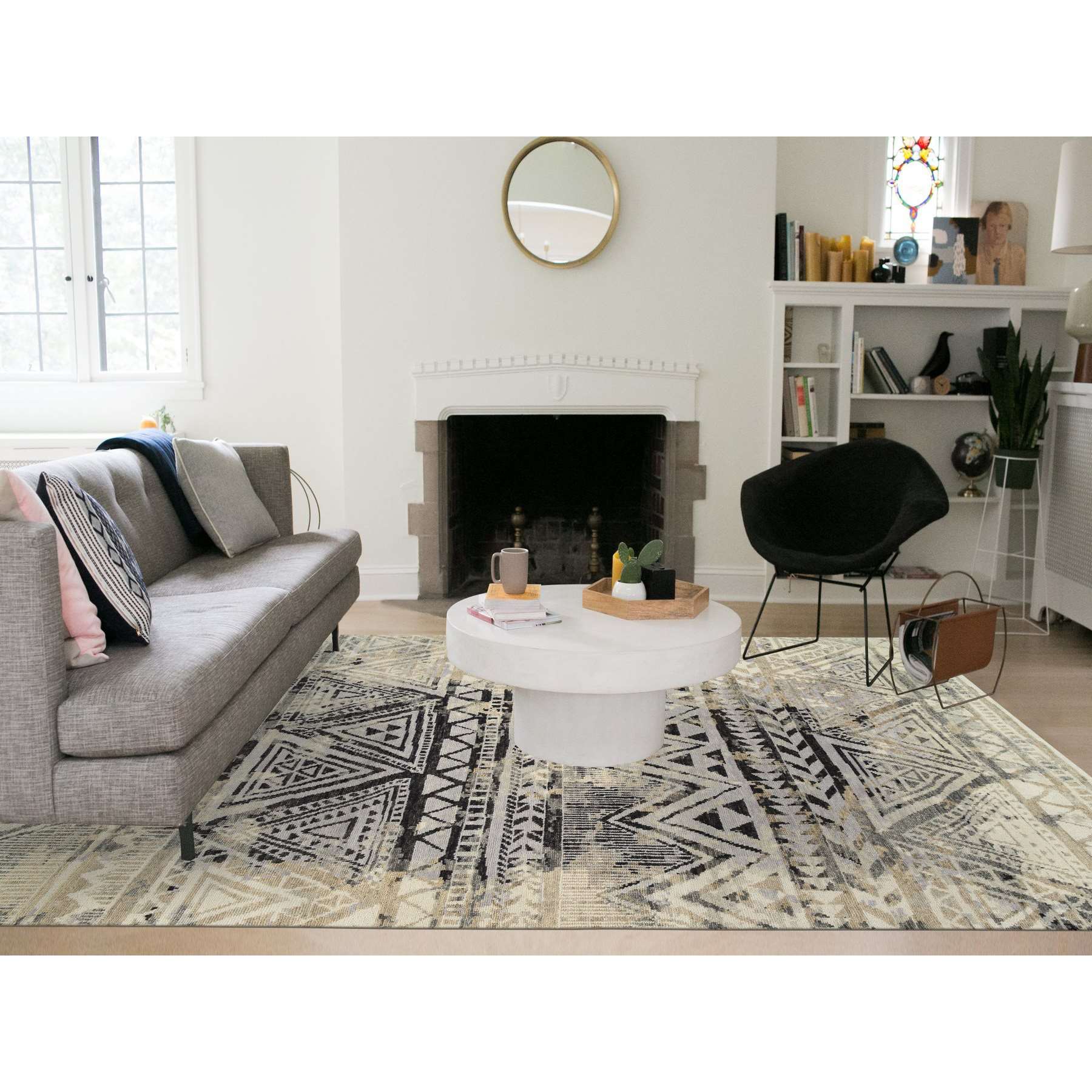 Modern-and-Contemporary-Hand-Knotted-Rug-319375