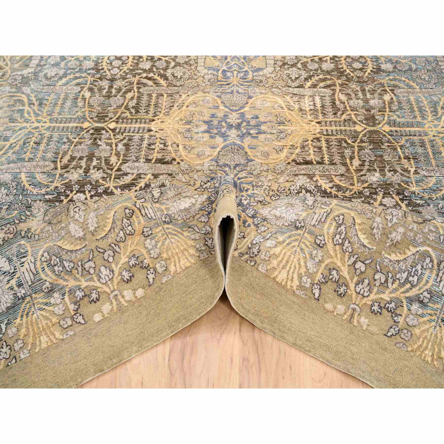 Transitional-Hand-Knotted-Rug-318390