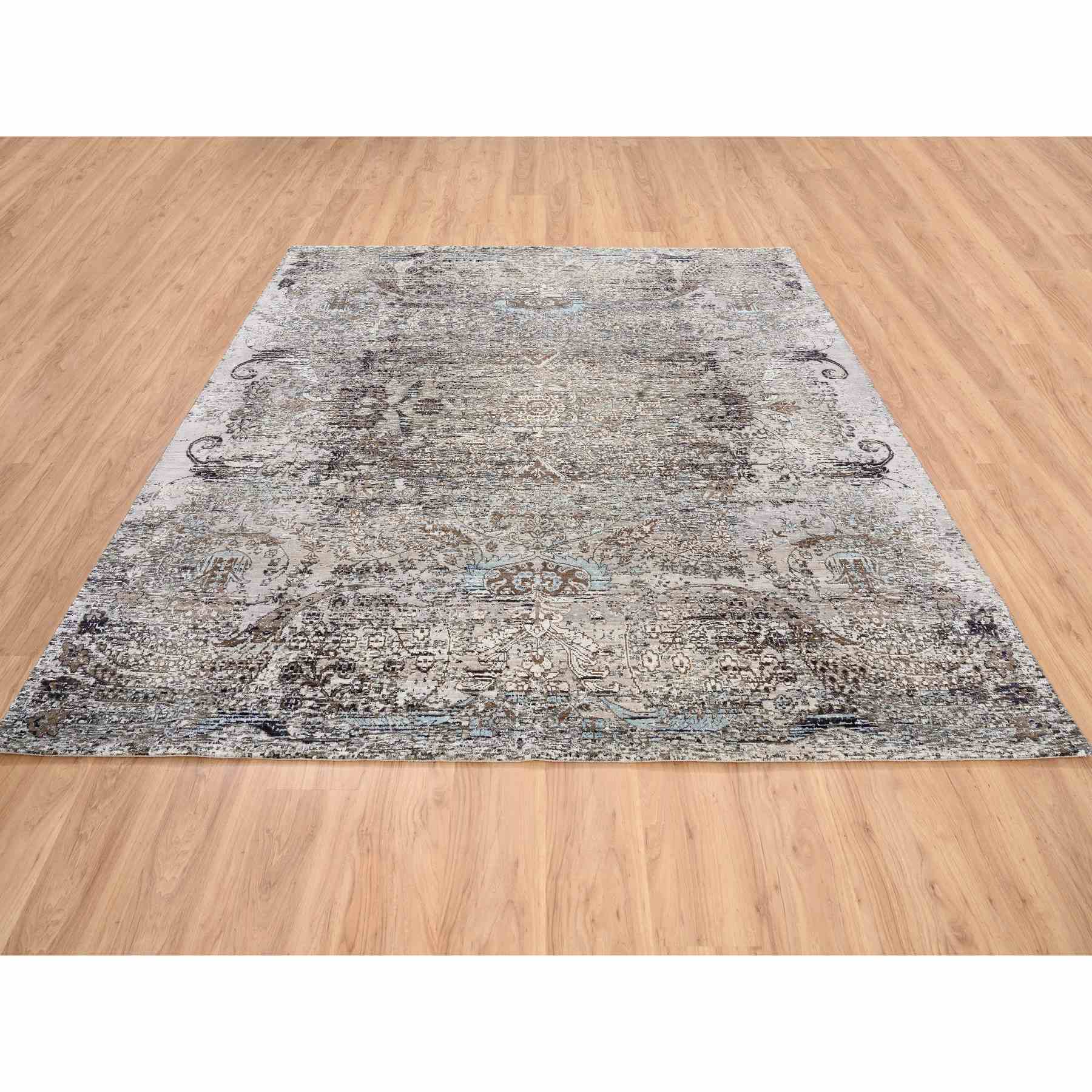 Transitional-Hand-Knotted-Rug-318420