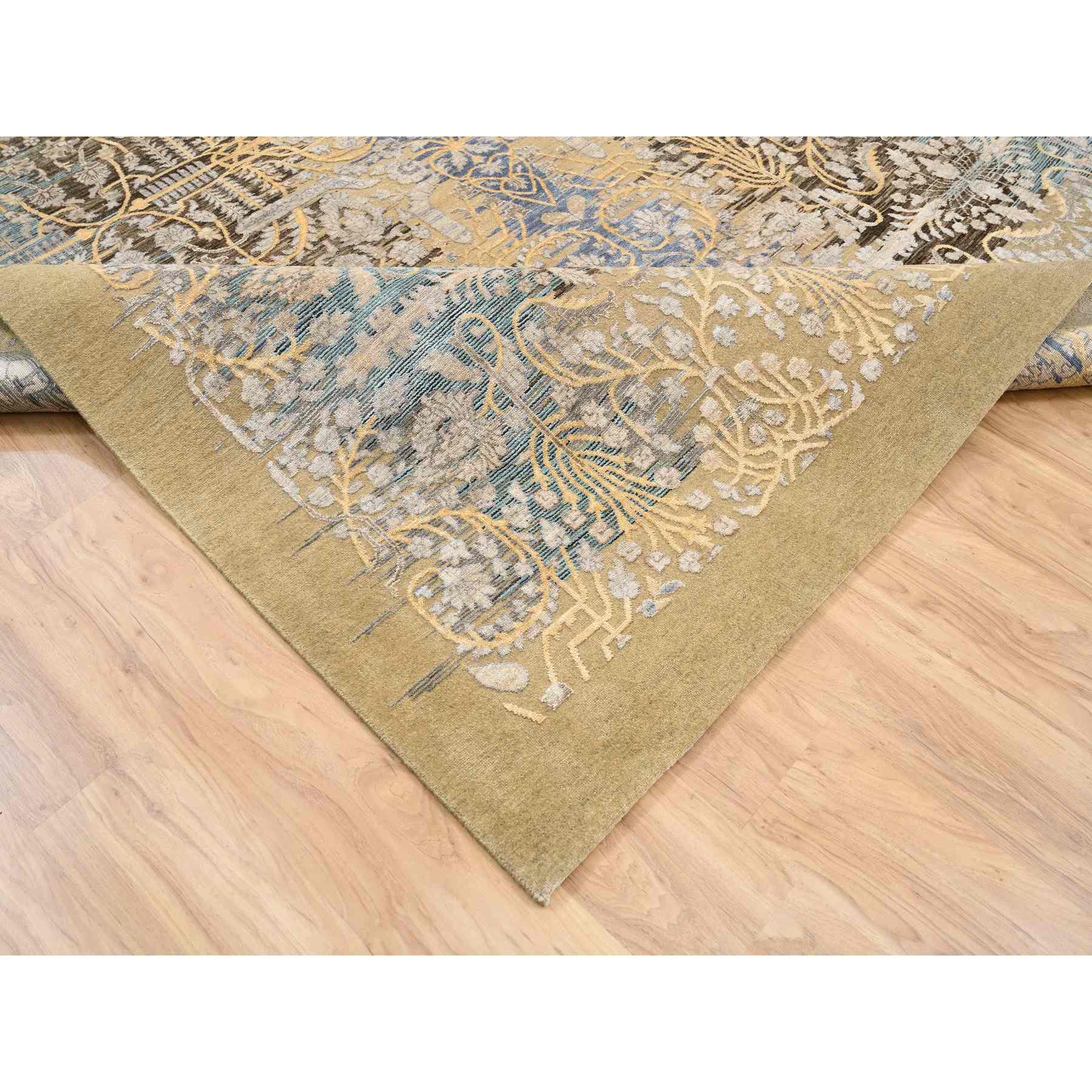 Transitional-Hand-Knotted-Rug-318620