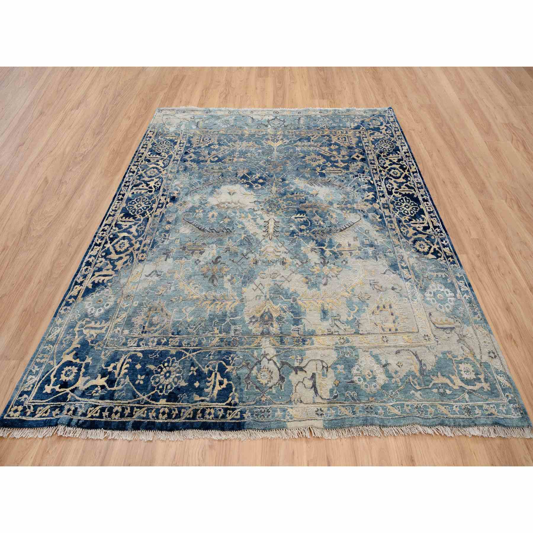 Transitional-Hand-Knotted-Rug-319270