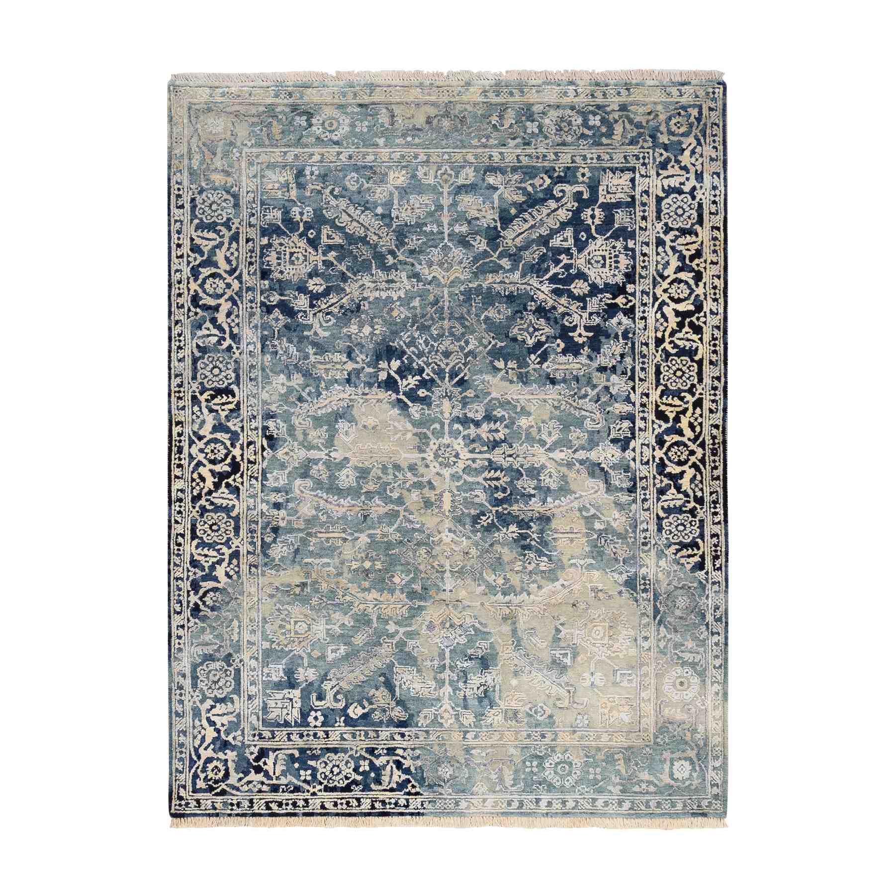 Transitional-Hand-Knotted-Rug-319395