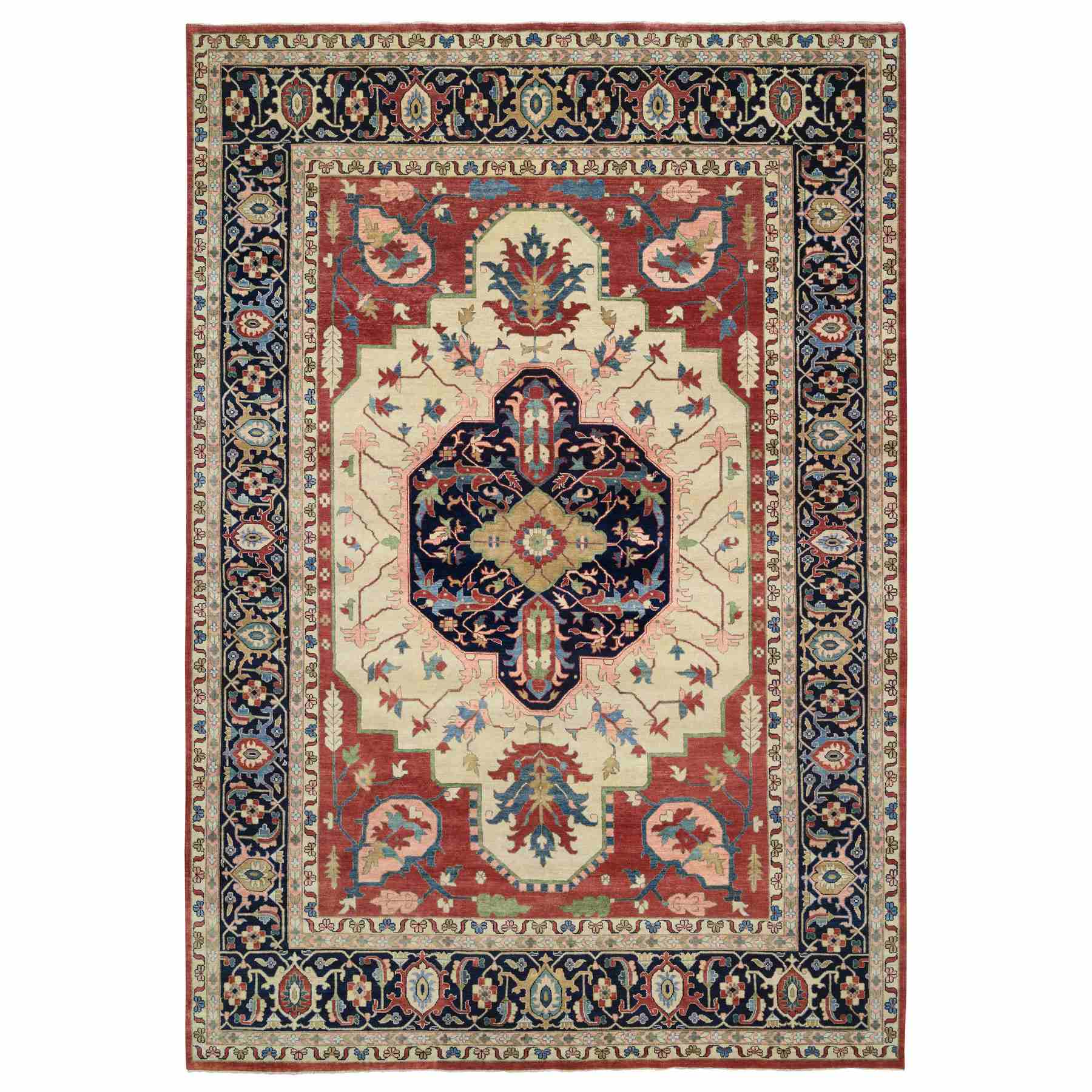 Heriz-Hand-Knotted-Rug-321220