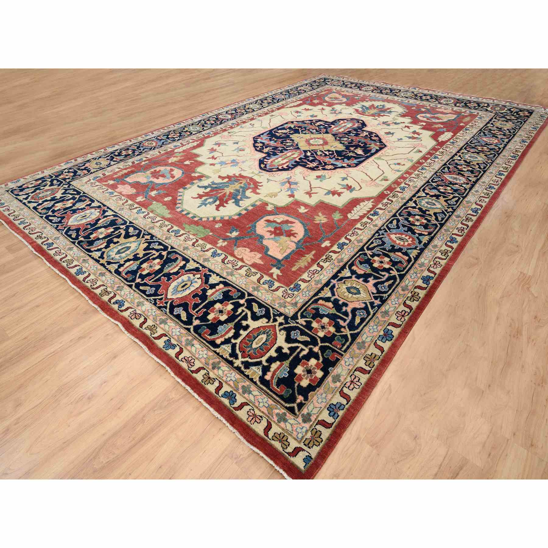 Heriz-Hand-Knotted-Rug-321220