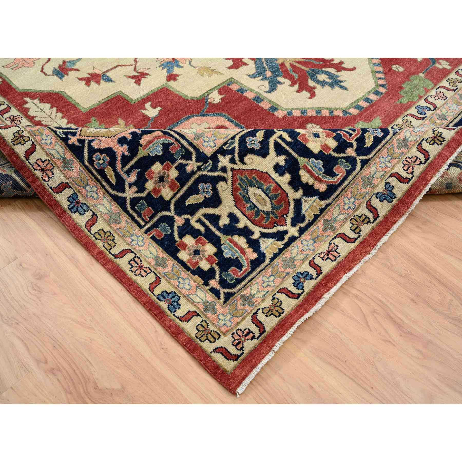Heriz-Hand-Knotted-Rug-321220