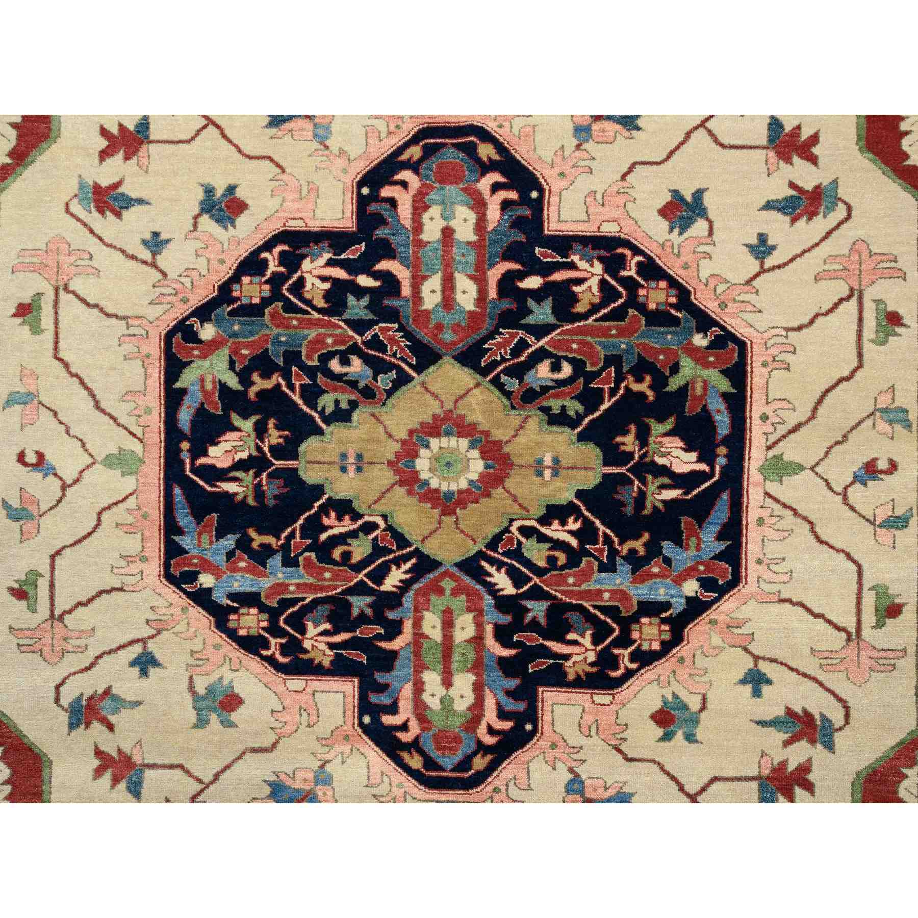 Heriz-Hand-Knotted-Rug-321220