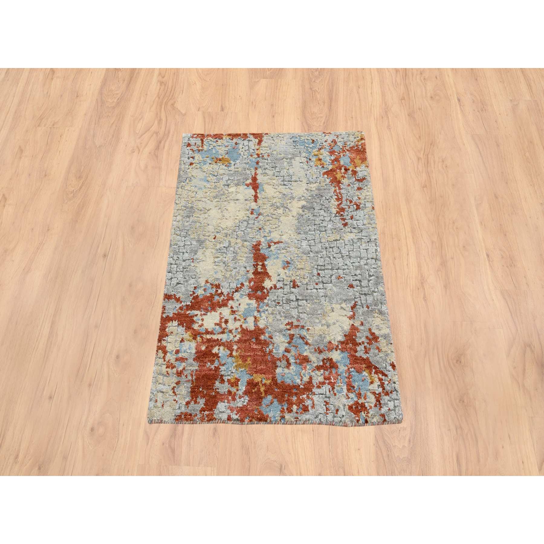 Modern-and-Contemporary-Hand-Knotted-Rug-321695