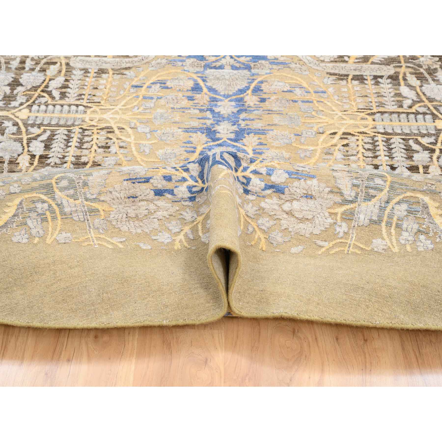 Transitional-Hand-Knotted-Rug-322190