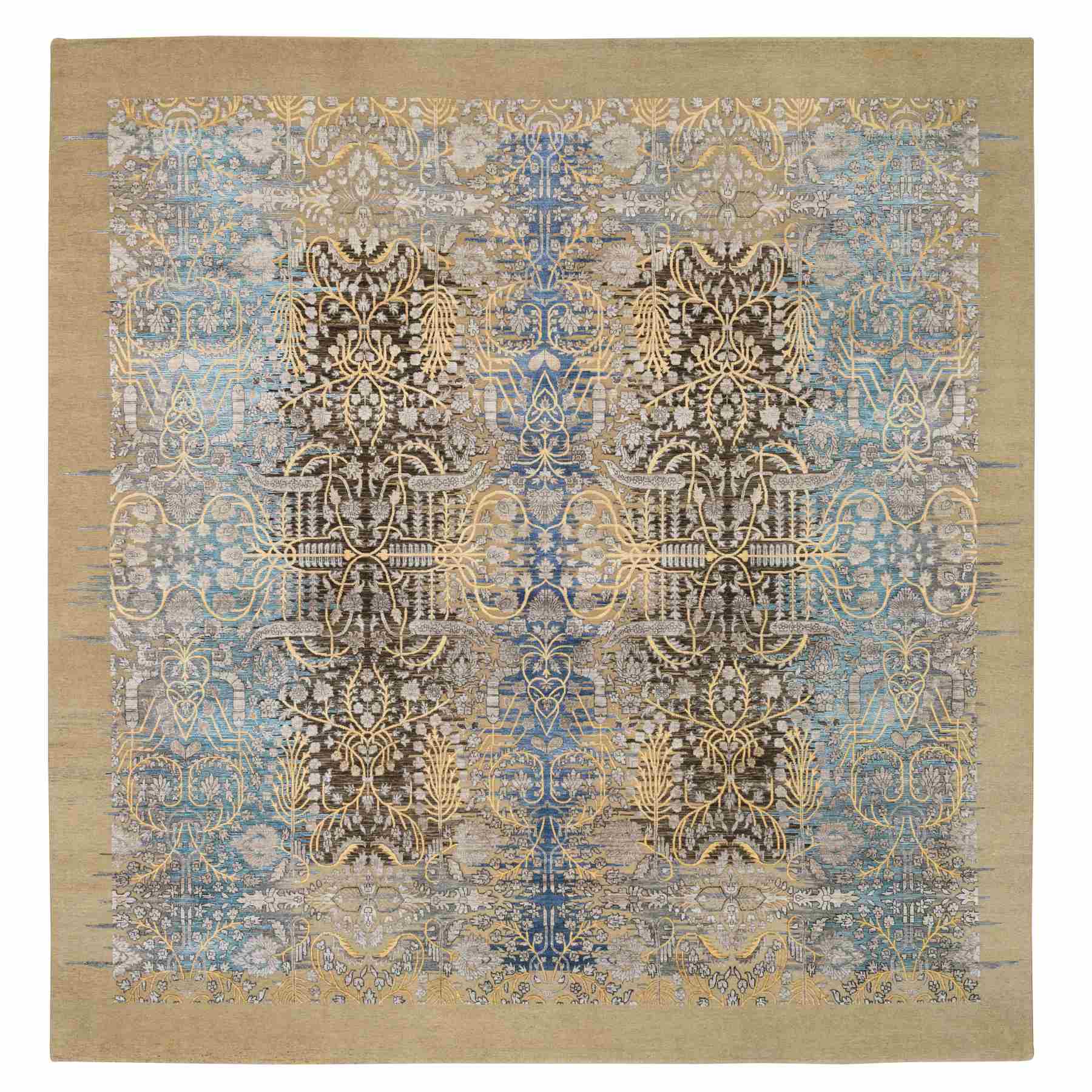 Transitional-Hand-Knotted-Rug-322200