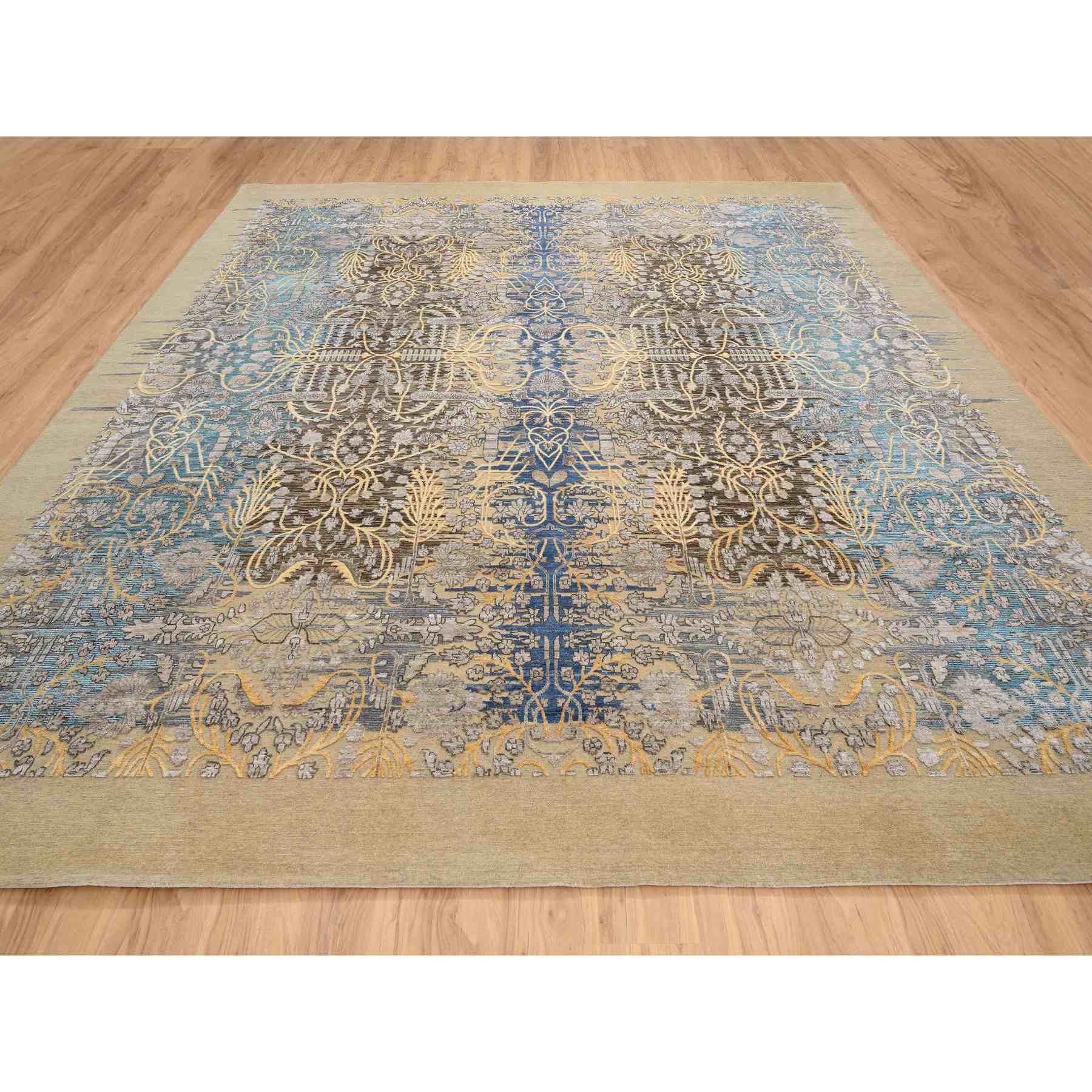 Transitional-Hand-Knotted-Rug-322200
