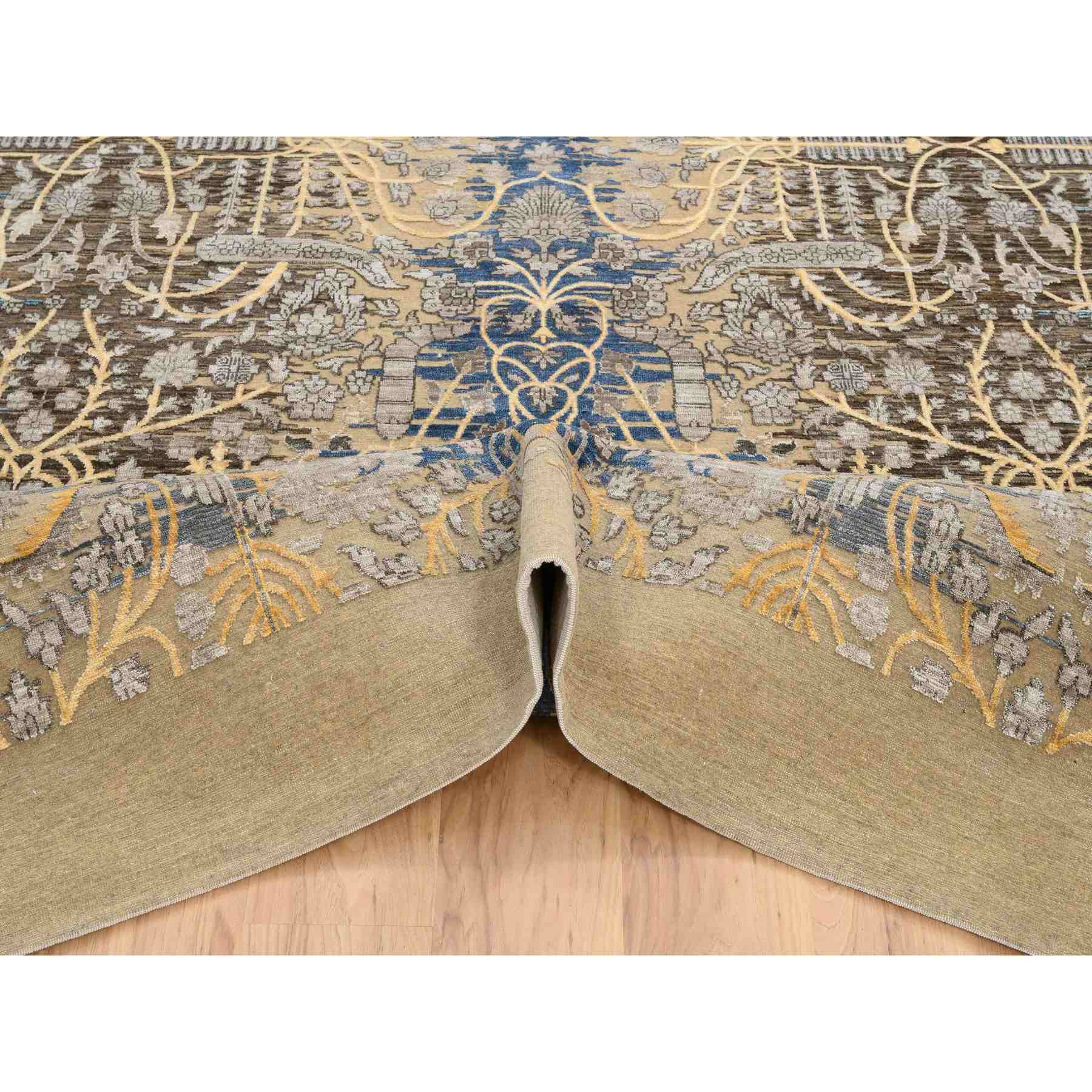 Transitional-Hand-Knotted-Rug-322200