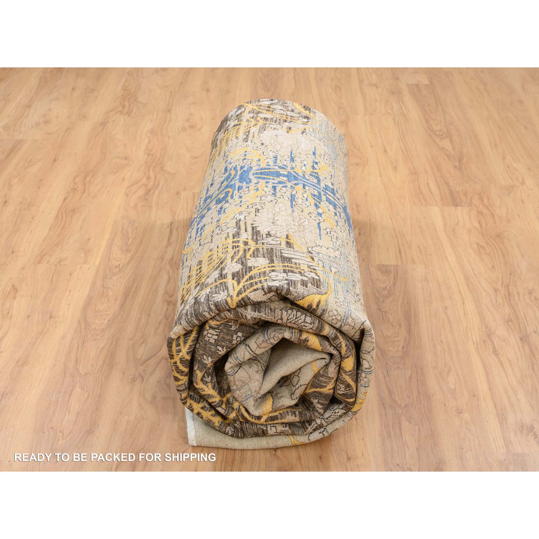 Transitional-Hand-Knotted-Rug-322200
