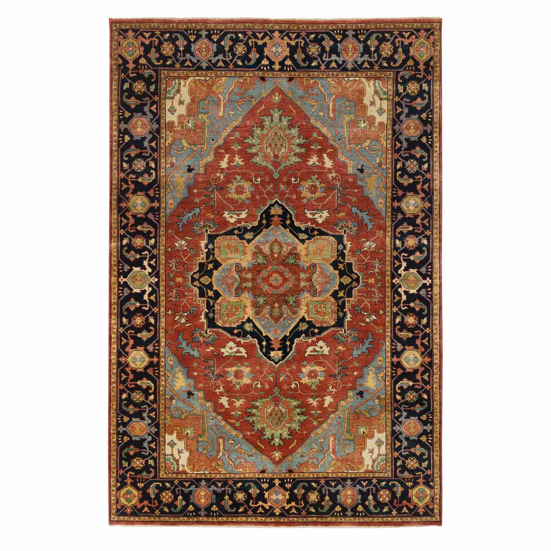 Heriz-Hand-Knotted-Rug-324770