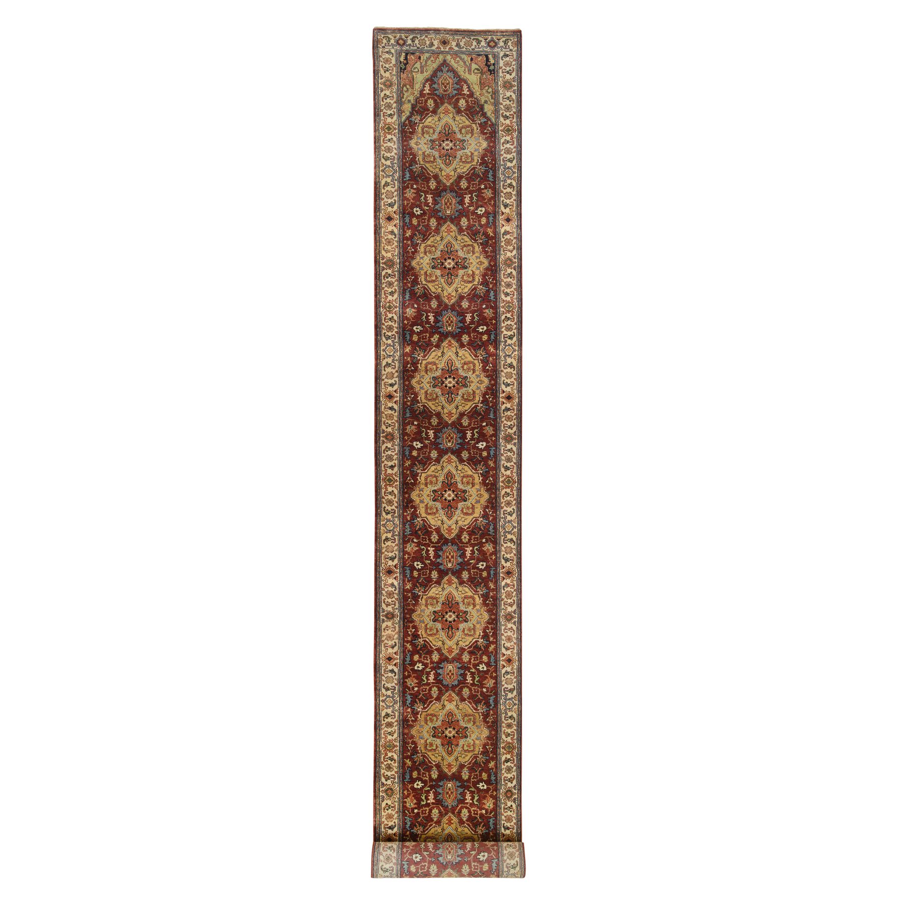 Heriz-Hand-Knotted-Rug-324800