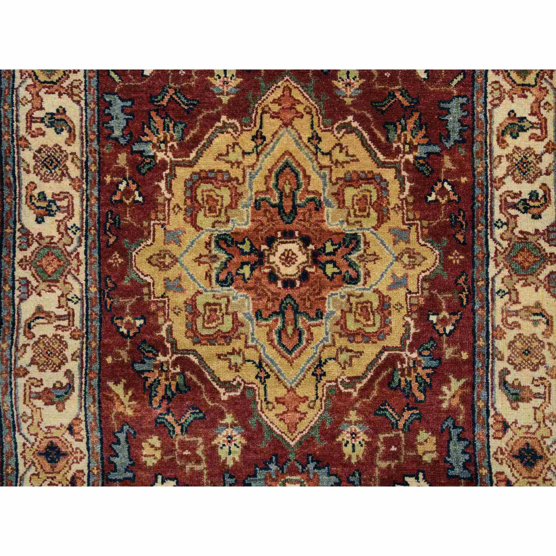 Heriz-Hand-Knotted-Rug-324800