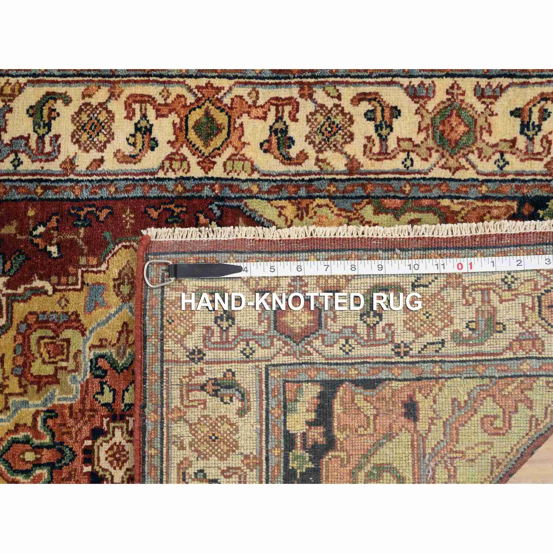 Heriz-Hand-Knotted-Rug-324800