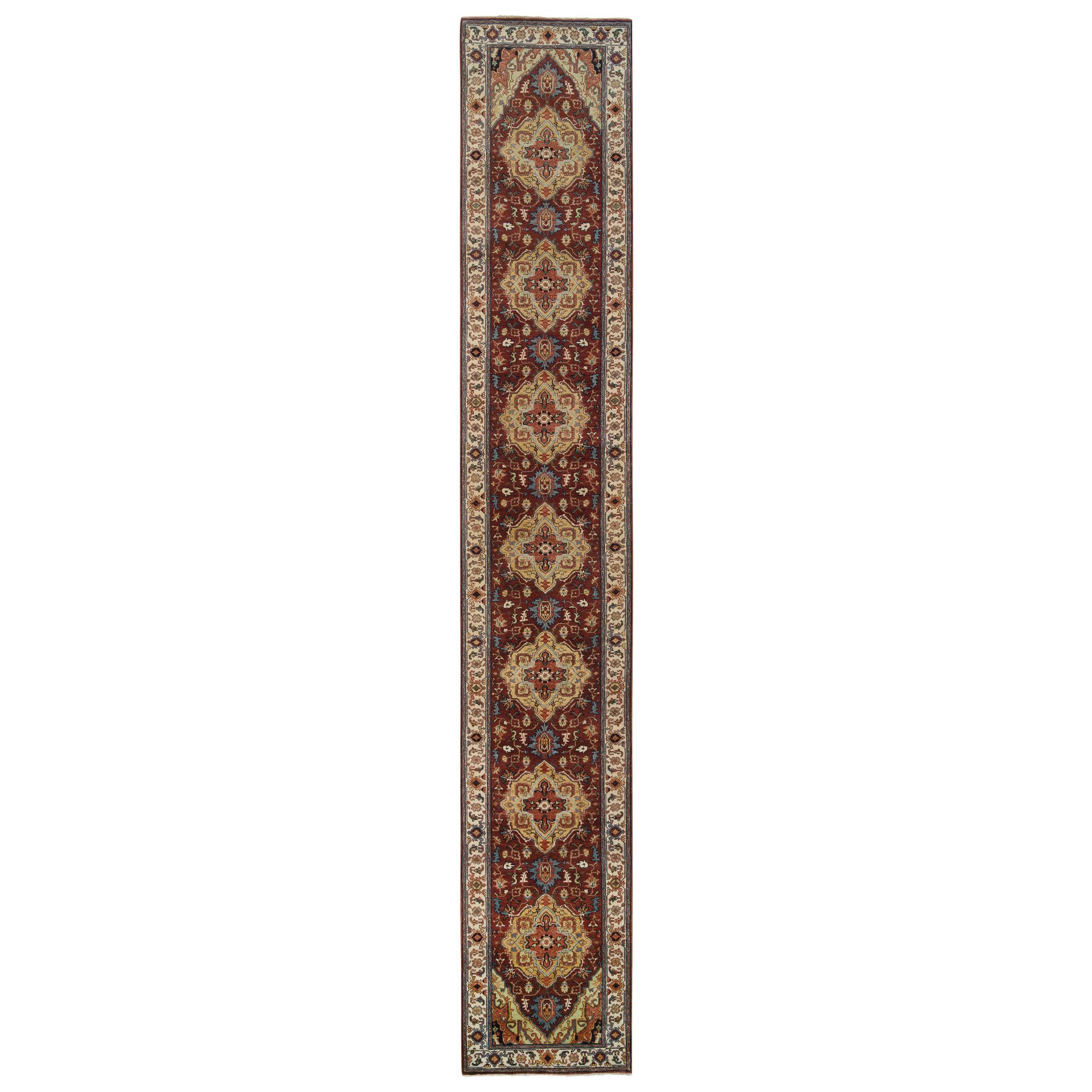 Heriz-Hand-Knotted-Rug-324830