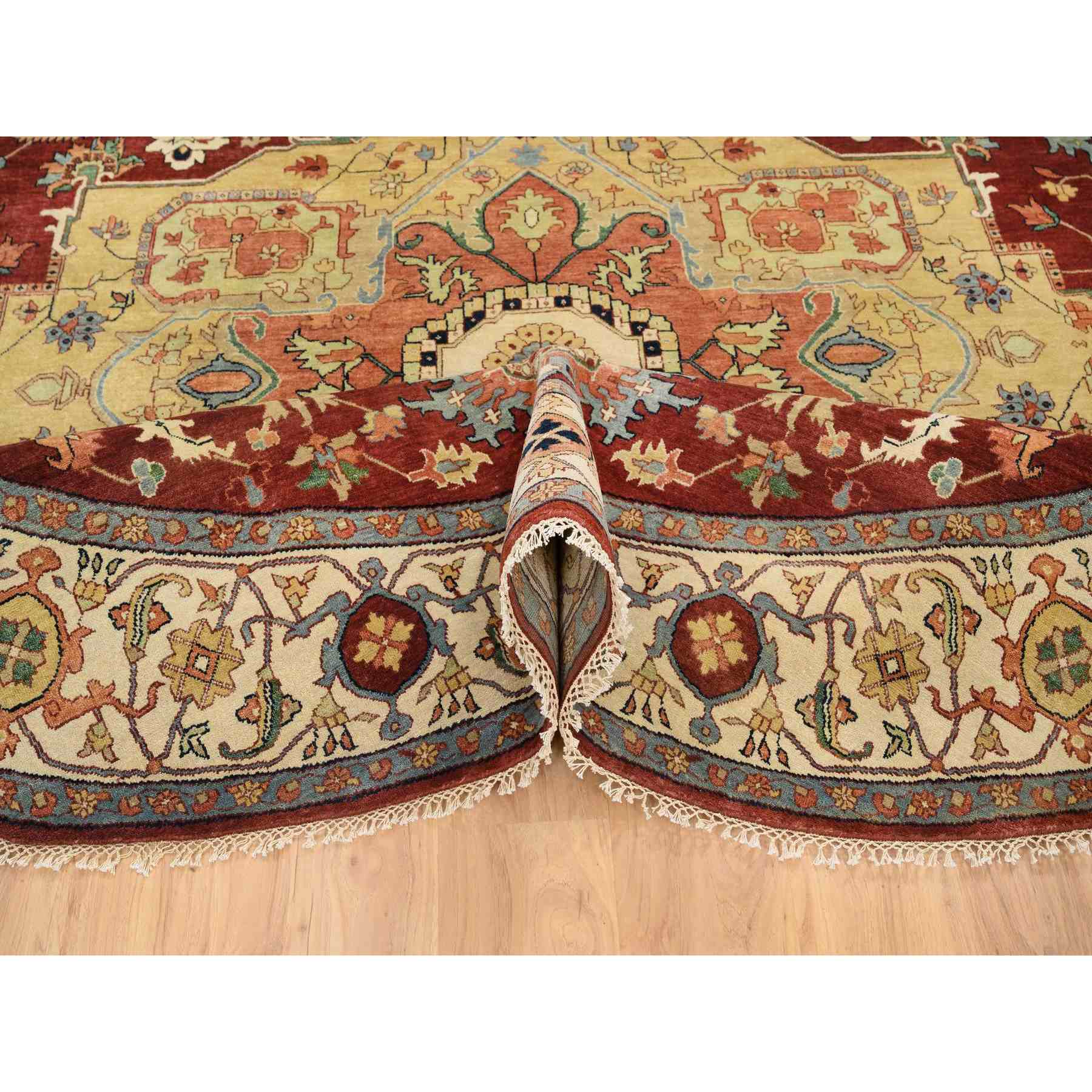 Heriz-Hand-Knotted-Rug-324870