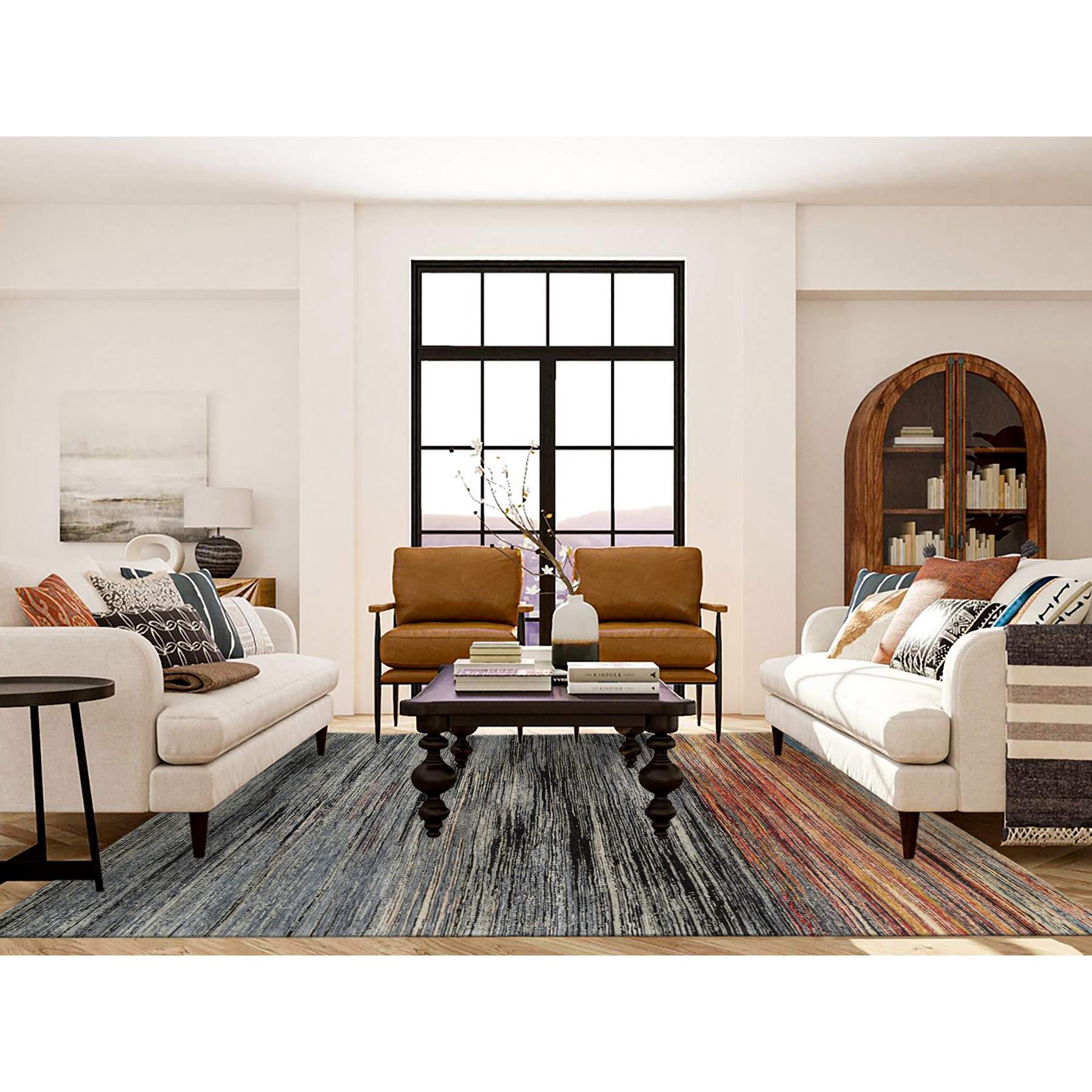 Modern-and-Contemporary-Hand-Knotted-Rug-324330
