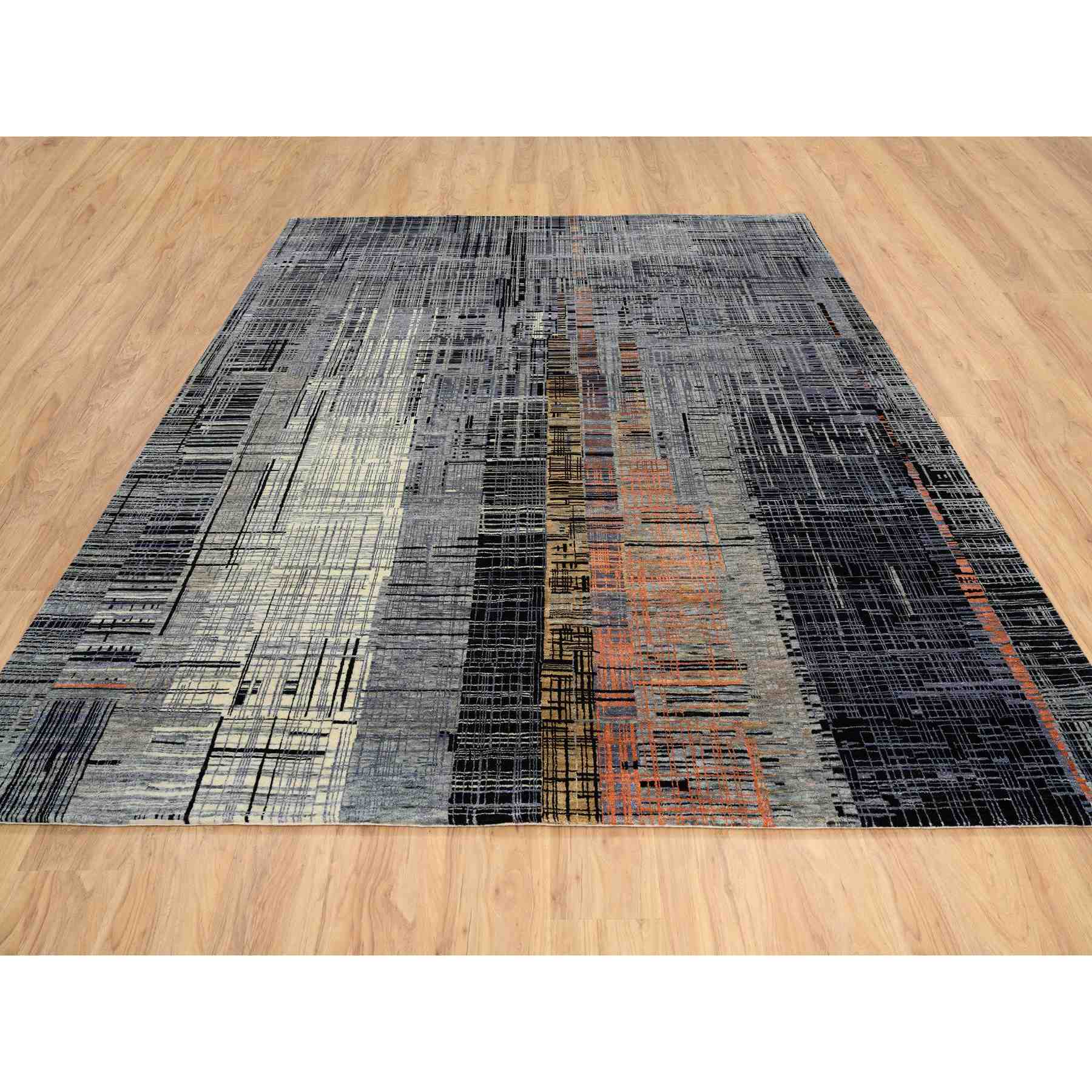 Modern-and-Contemporary-Hand-Knotted-Rug-324335