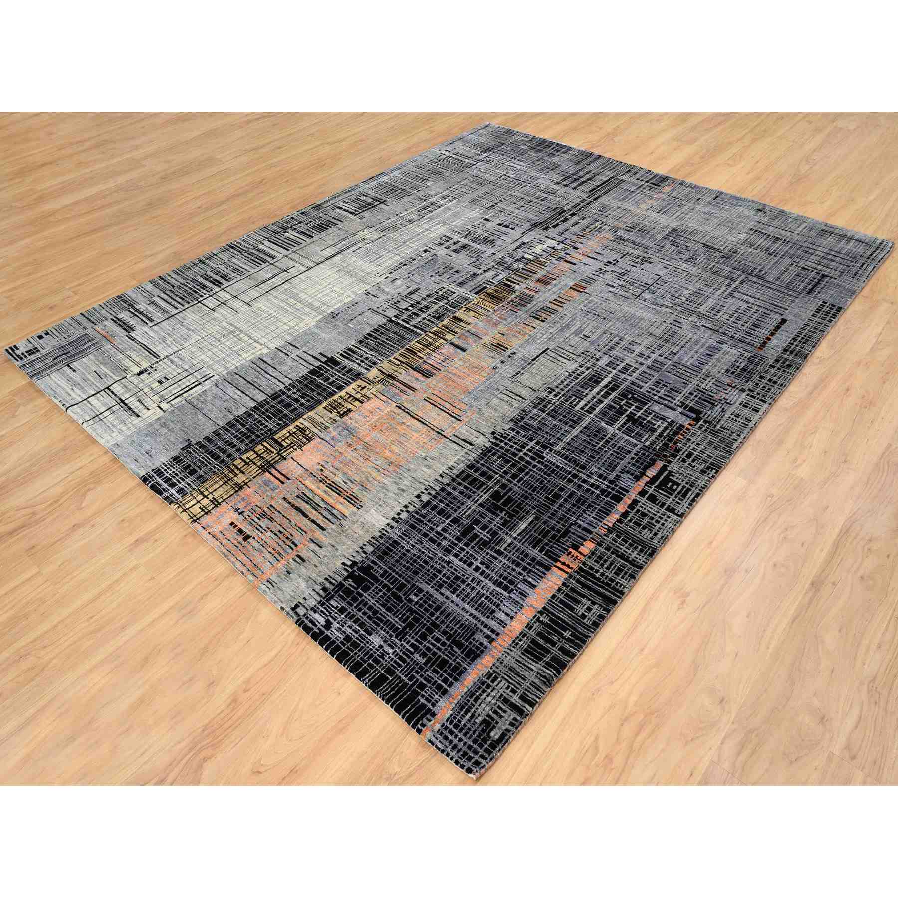 Modern-and-Contemporary-Hand-Knotted-Rug-324335