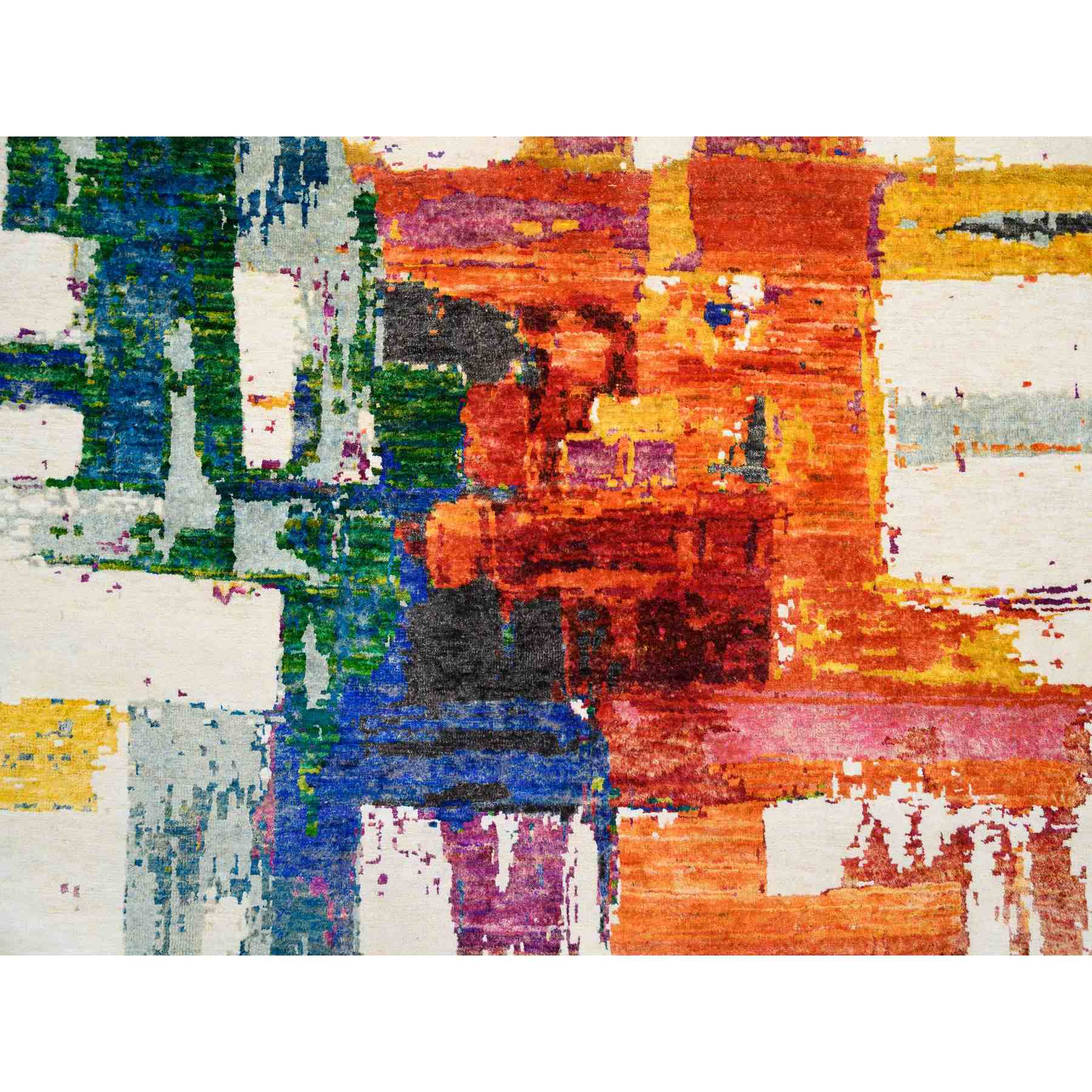 Modern-and-Contemporary-Hand-Knotted-Rug-324530
