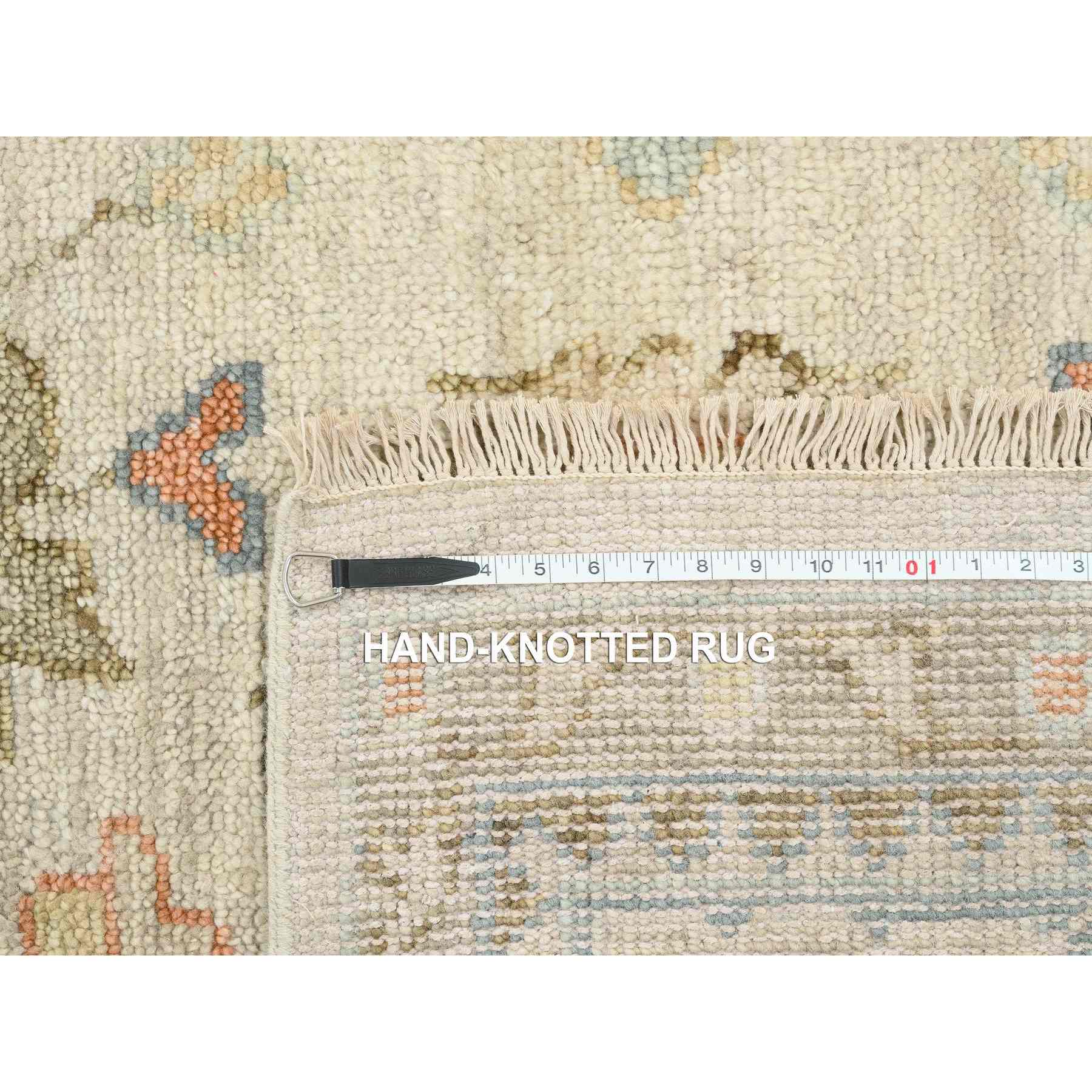 Oushak-And-Peshawar-Hand-Knotted-Rug-322650