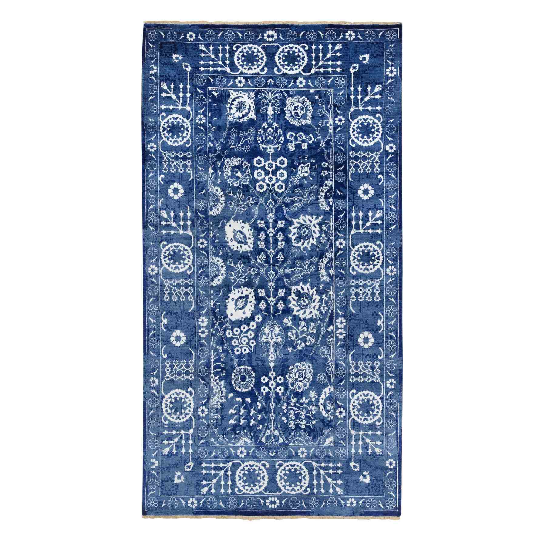 Transitional-Hand-Knotted-Rug-324255
