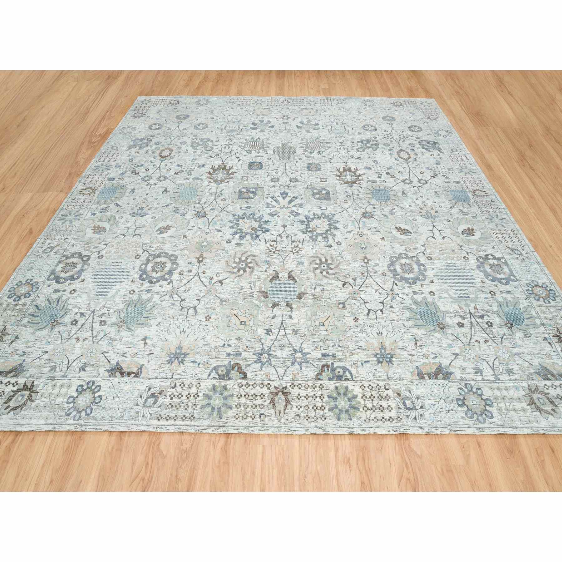 Transitional-Hand-Knotted-Rug-324365
