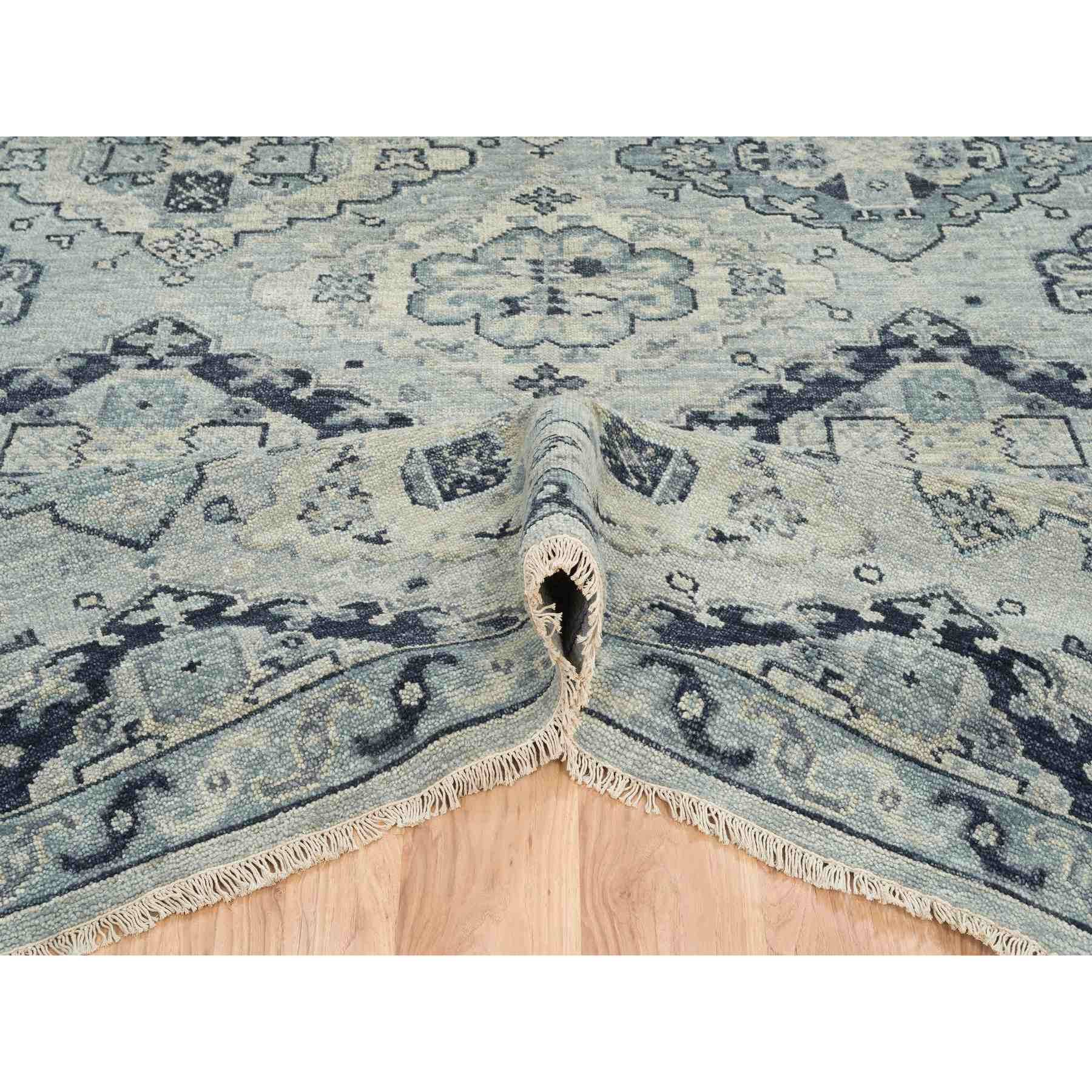 Tribal-Geometric-Hand-Knotted-Rug-322565