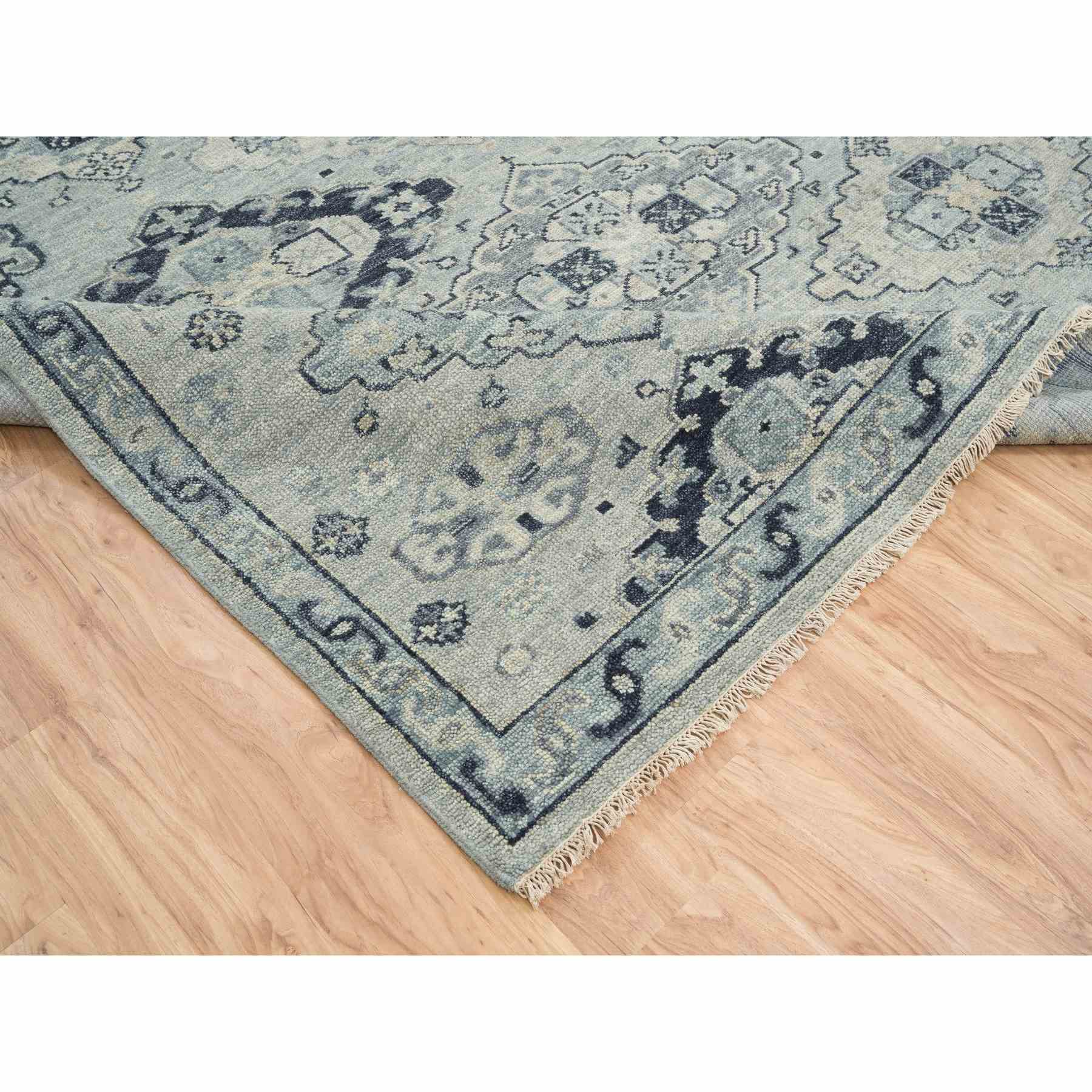 Tribal-Geometric-Hand-Knotted-Rug-322565
