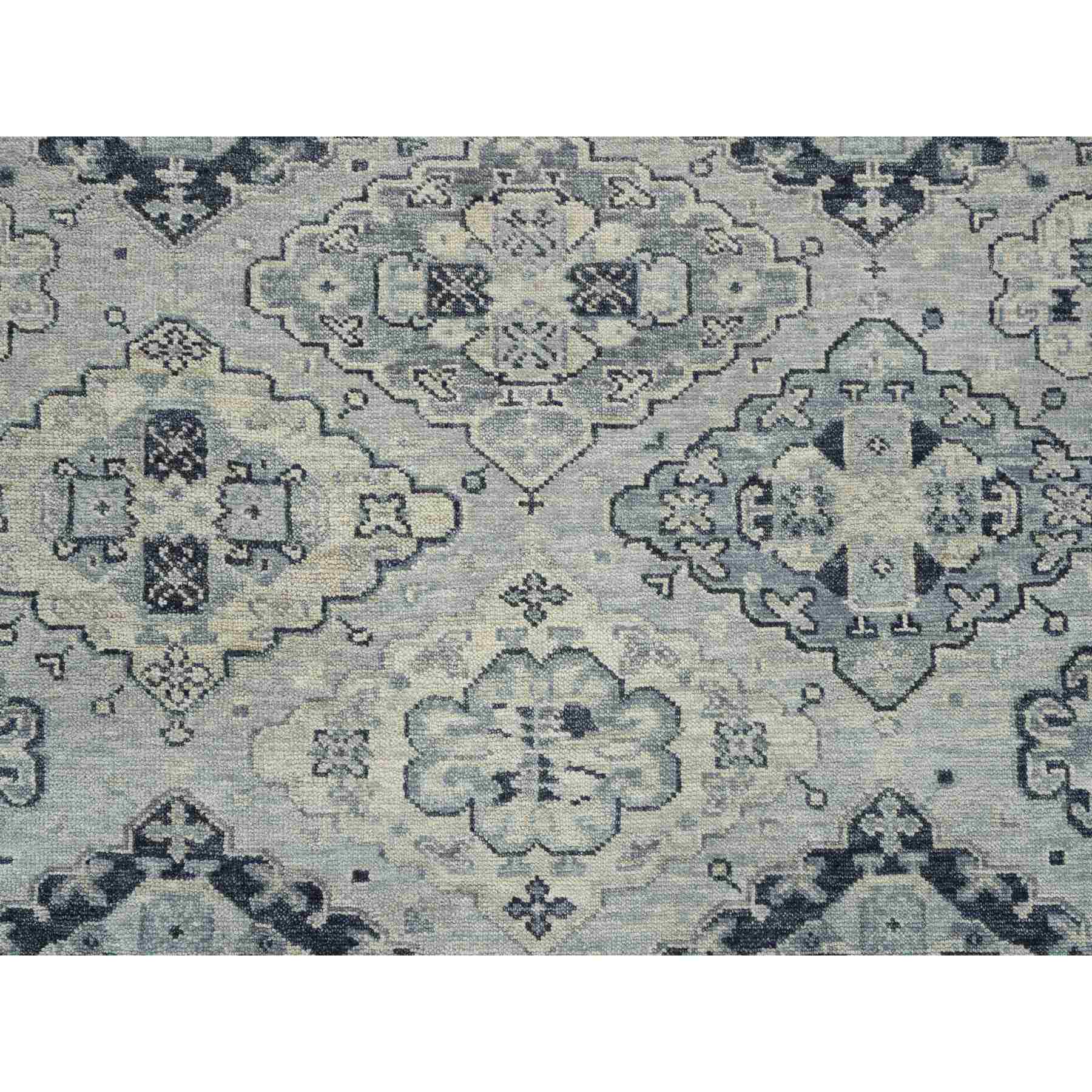 Tribal-Geometric-Hand-Knotted-Rug-322600
