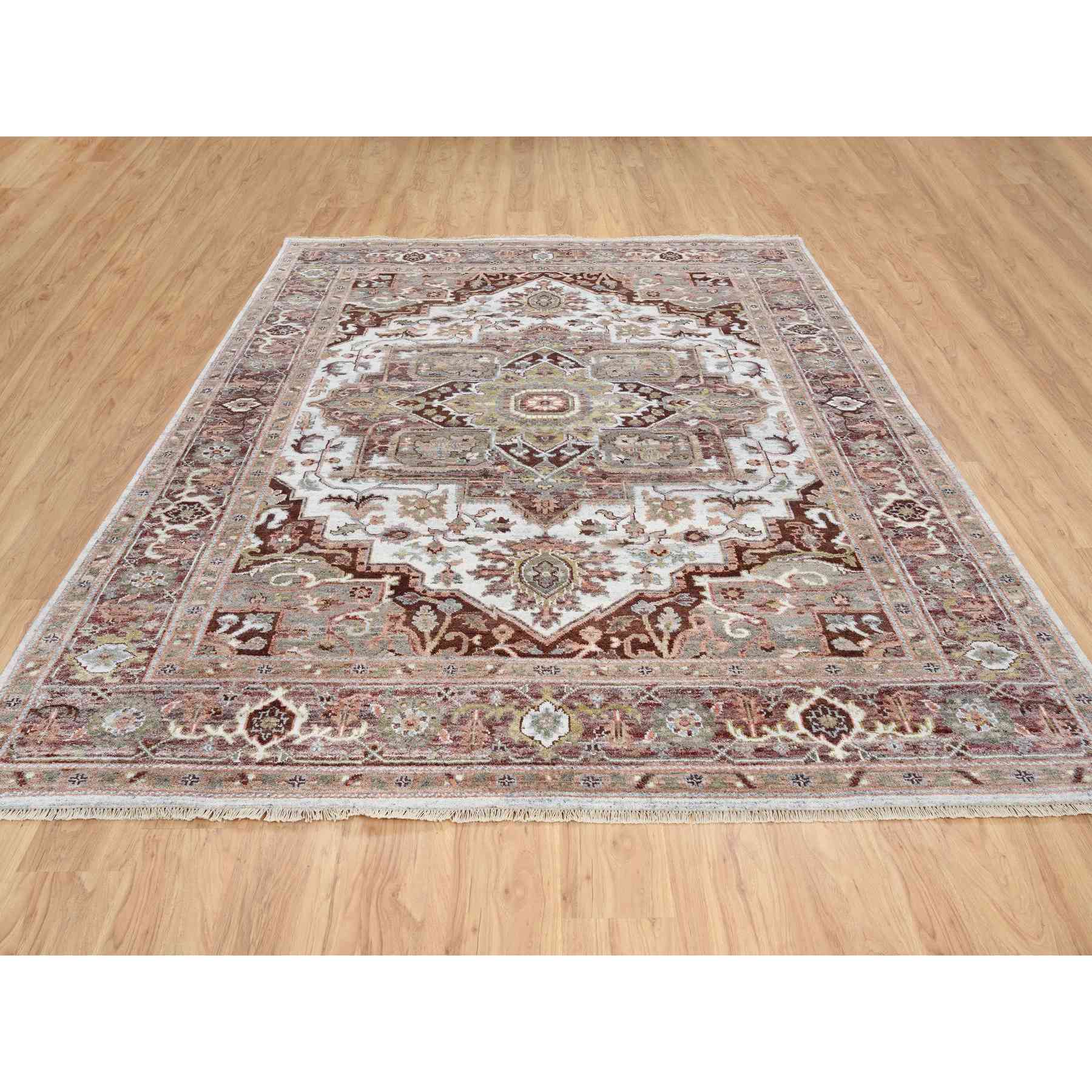 Tribal-Geometric-Hand-Knotted-Rug-324100