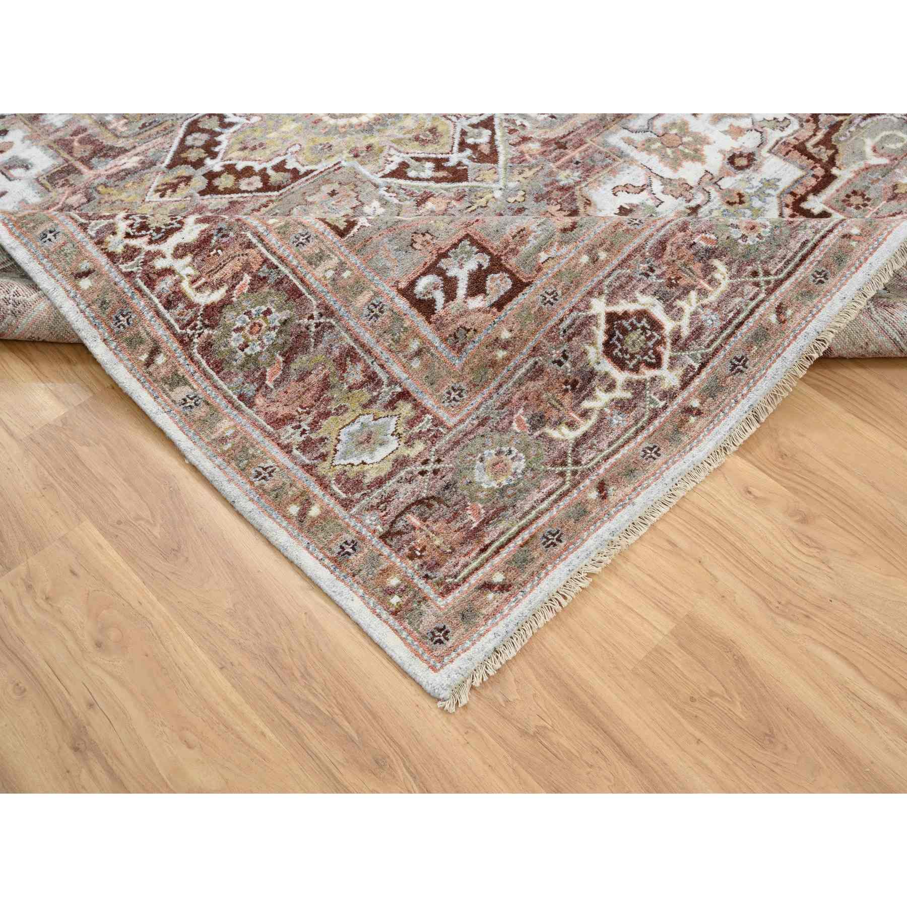 Tribal-Geometric-Hand-Knotted-Rug-324100