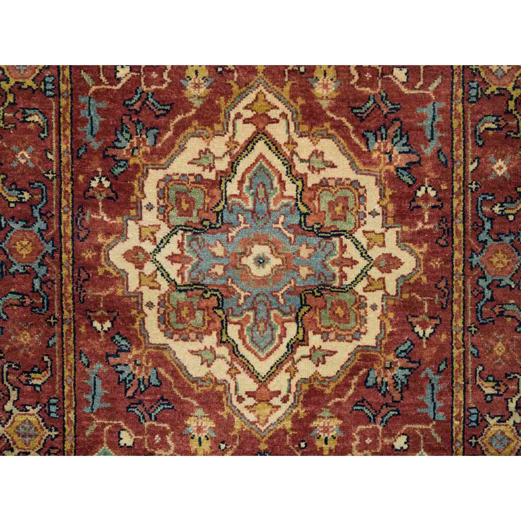 Heriz-Hand-Knotted-Rug-327350