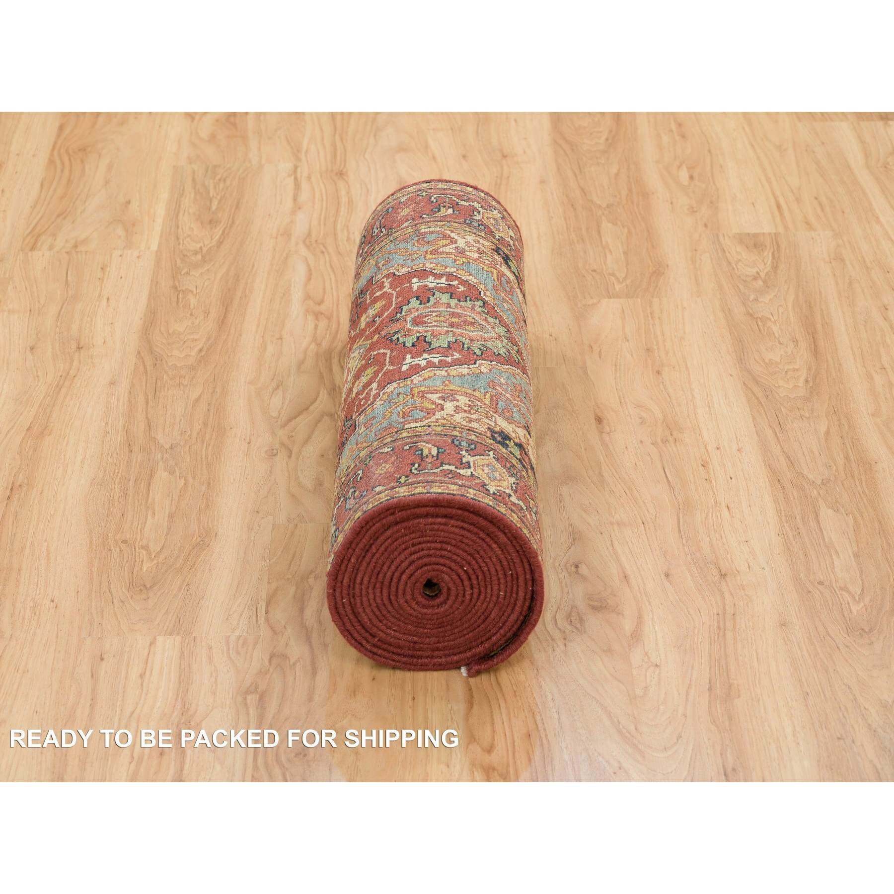 Heriz-Hand-Knotted-Rug-327350