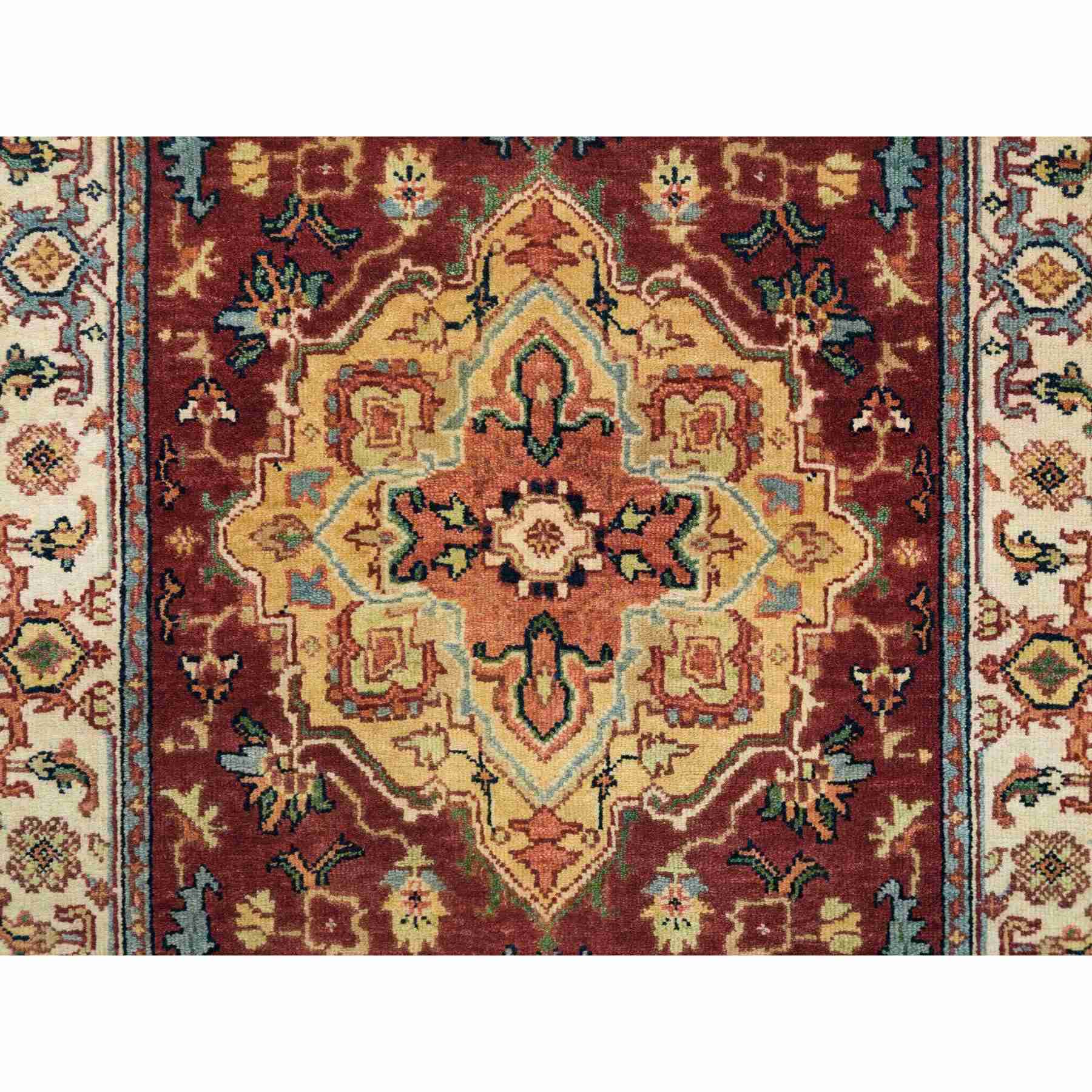 Heriz-Hand-Knotted-Rug-327380