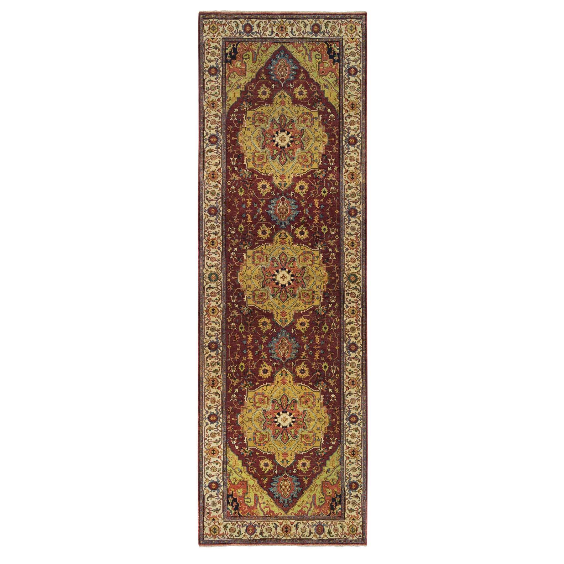 Heriz-Hand-Knotted-Rug-327495