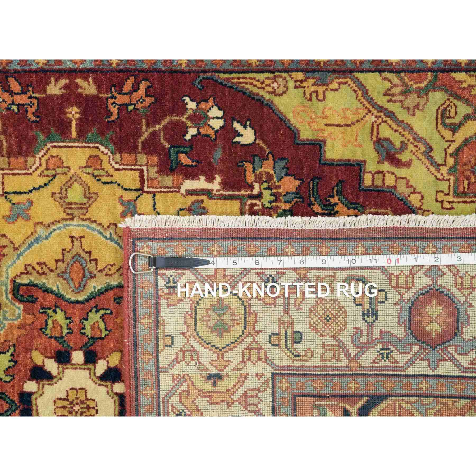 Heriz-Hand-Knotted-Rug-327495
