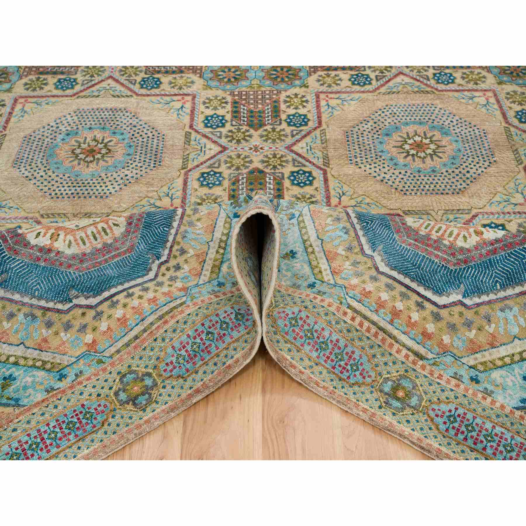 Mamluk-Hand-Knotted-Rug-325690