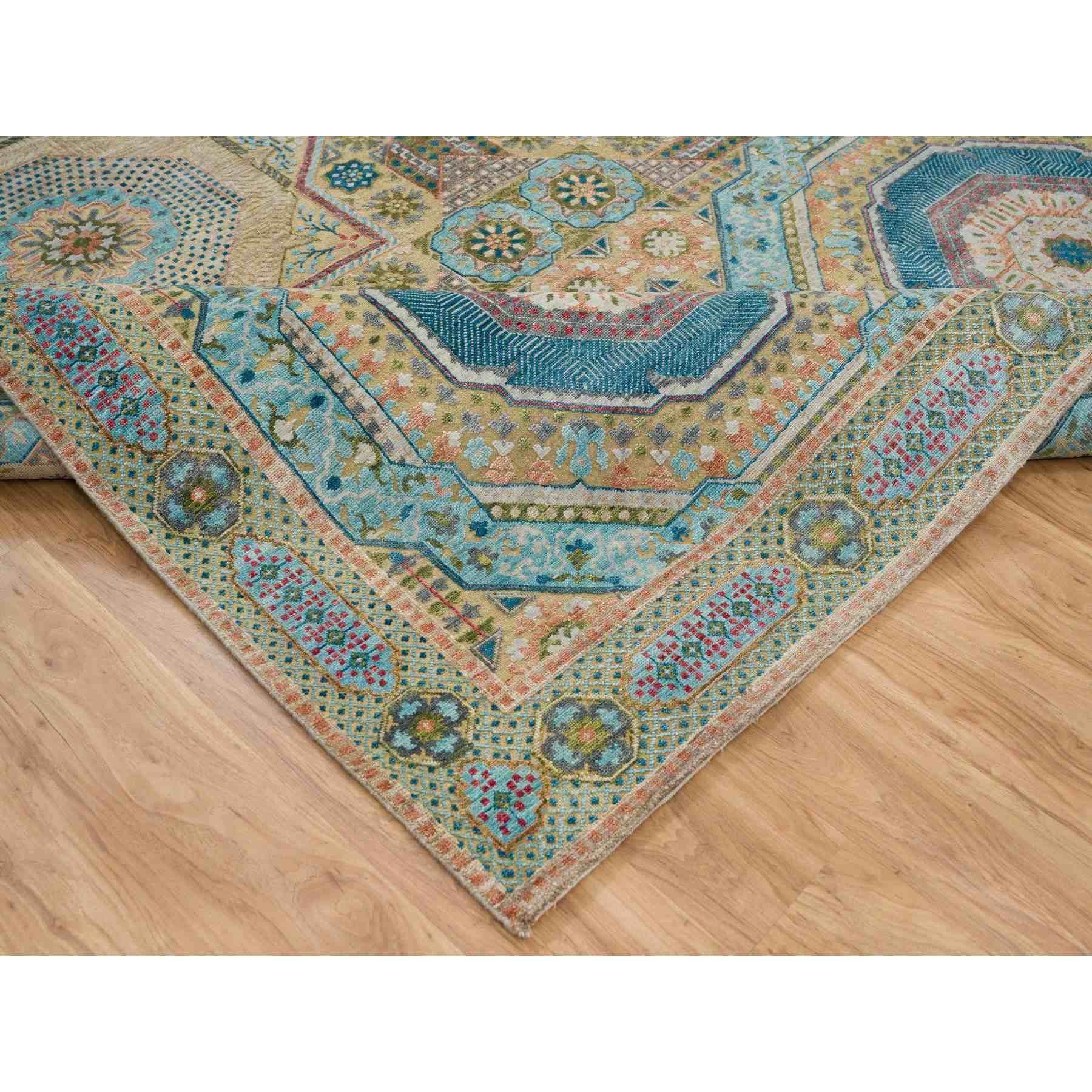 Mamluk-Hand-Knotted-Rug-325690