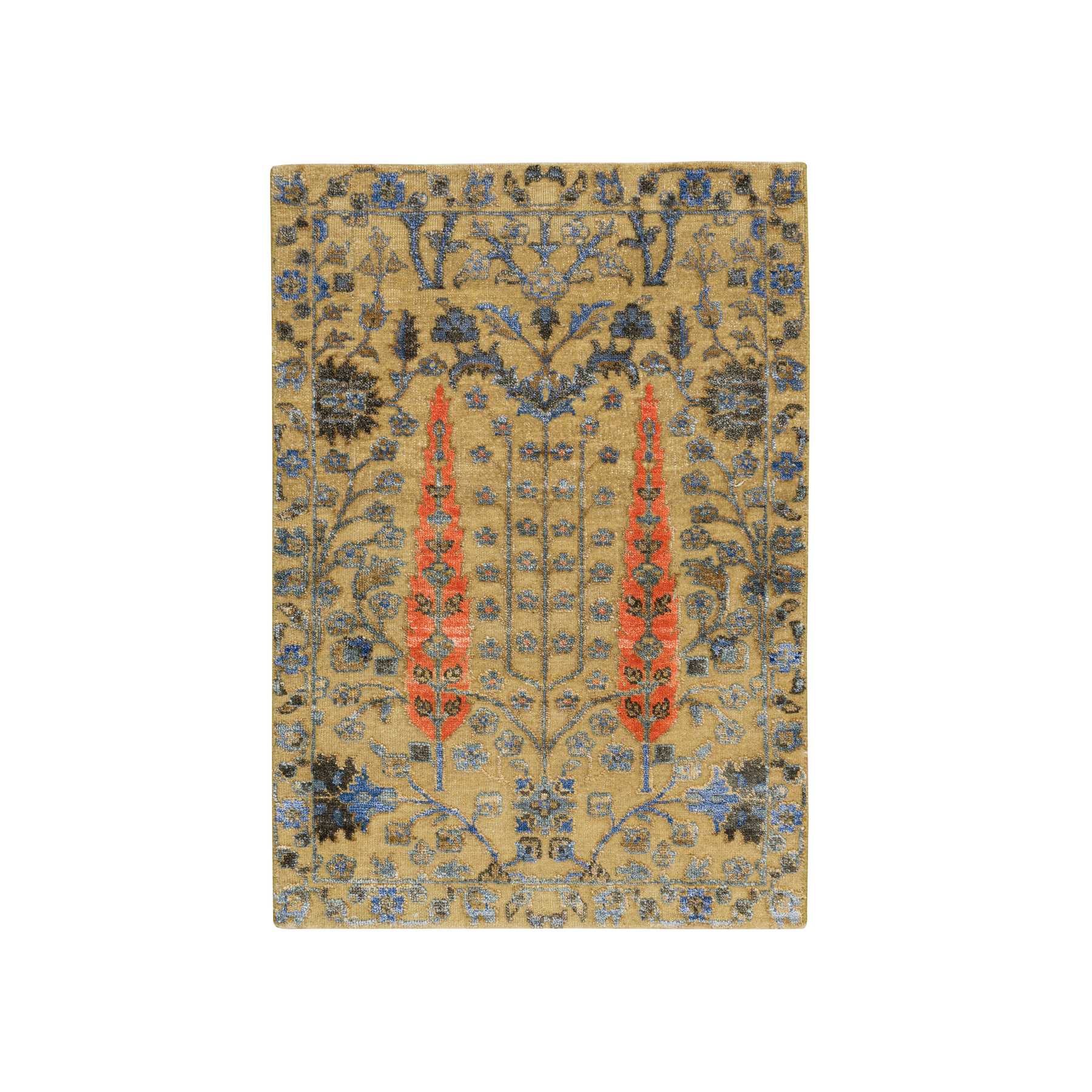Transitional-Hand-Knotted-Rug-325655
