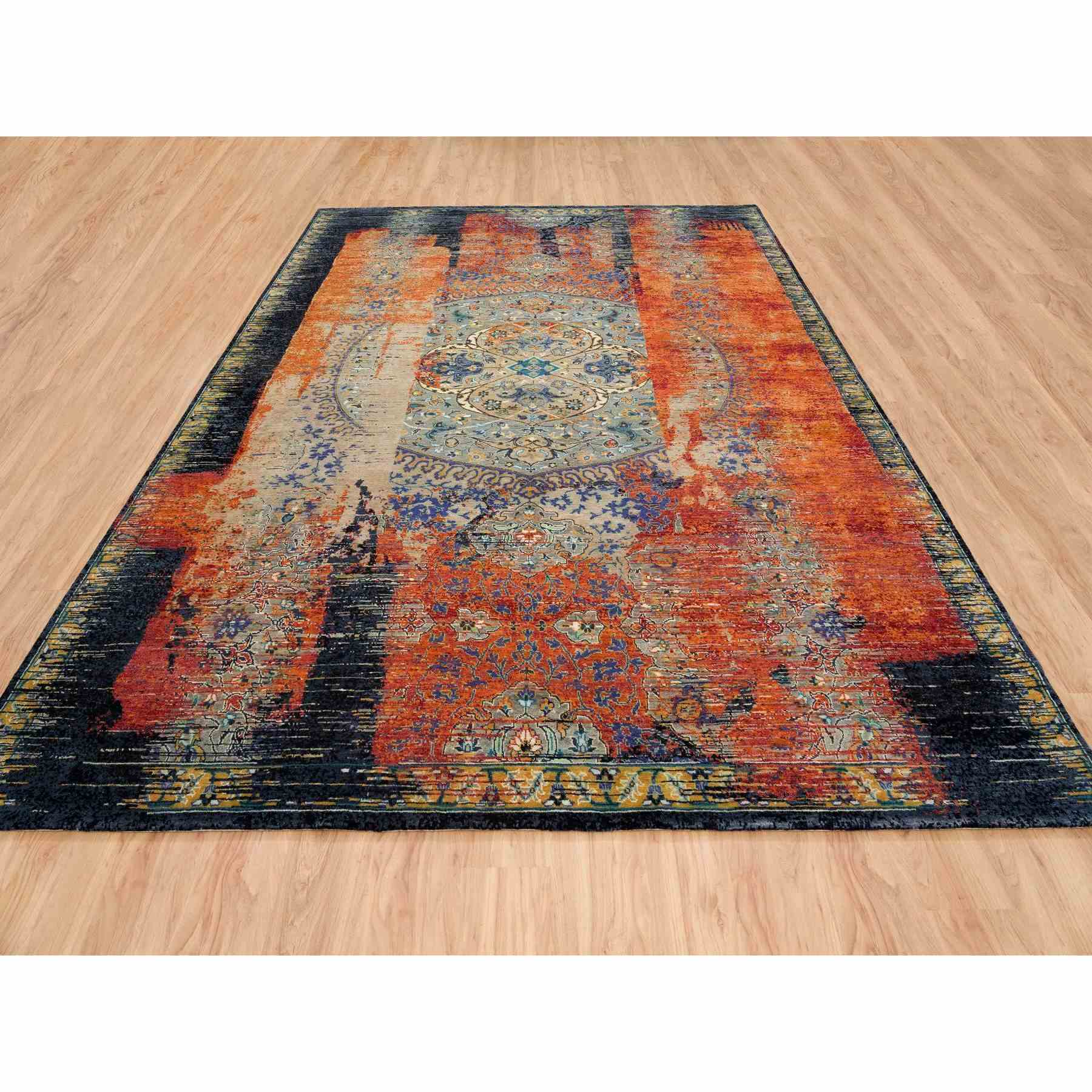 Transitional-Hand-Knotted-Rug-325855